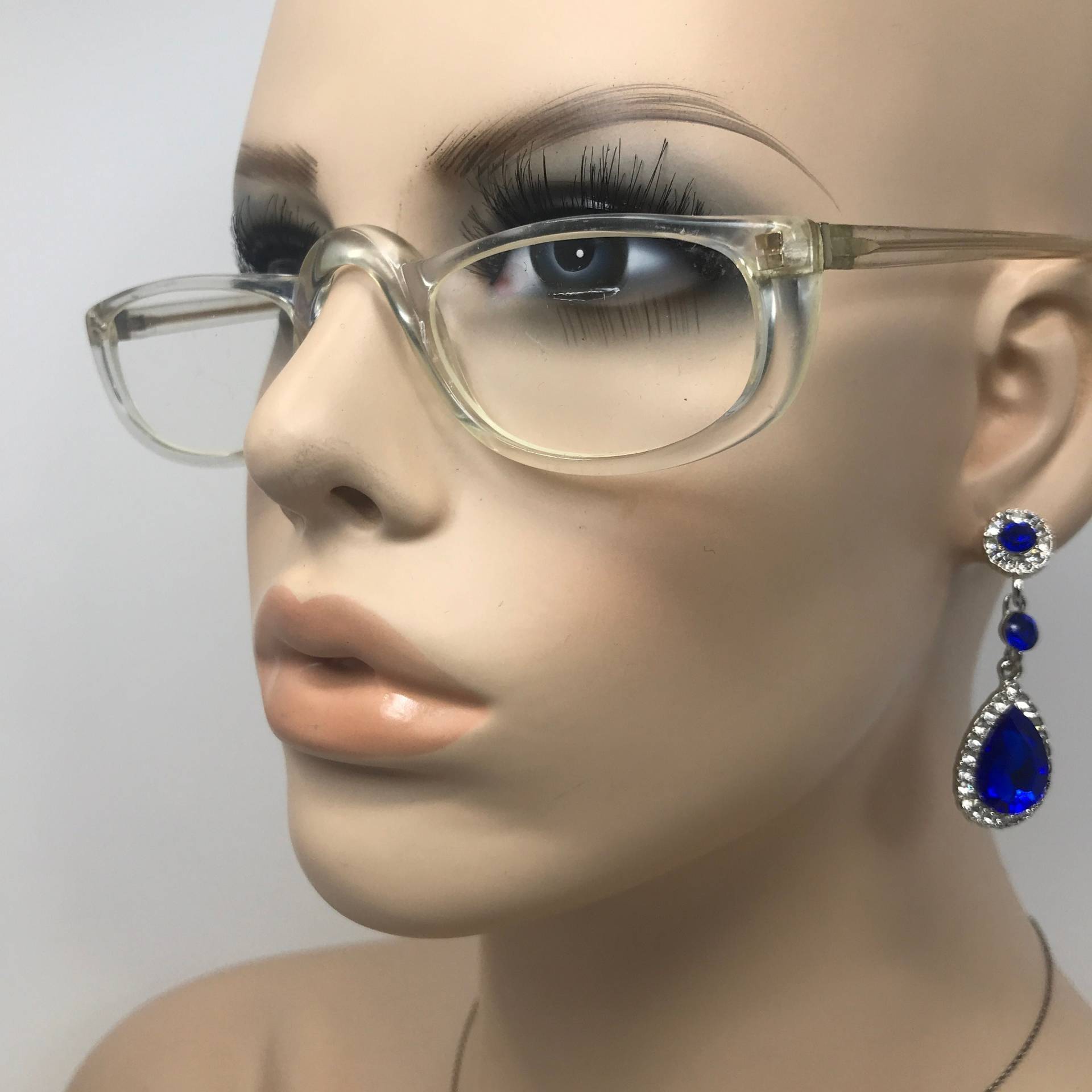 Vintage Damen Brillen Brillengestell Klar Halbauge Gebraucht Brillengestelle Retro Vintage Damen Brillen Brillengestell Klar Halbauge Gebraucht Brillengestelle Retro von VintageGlassesFrames