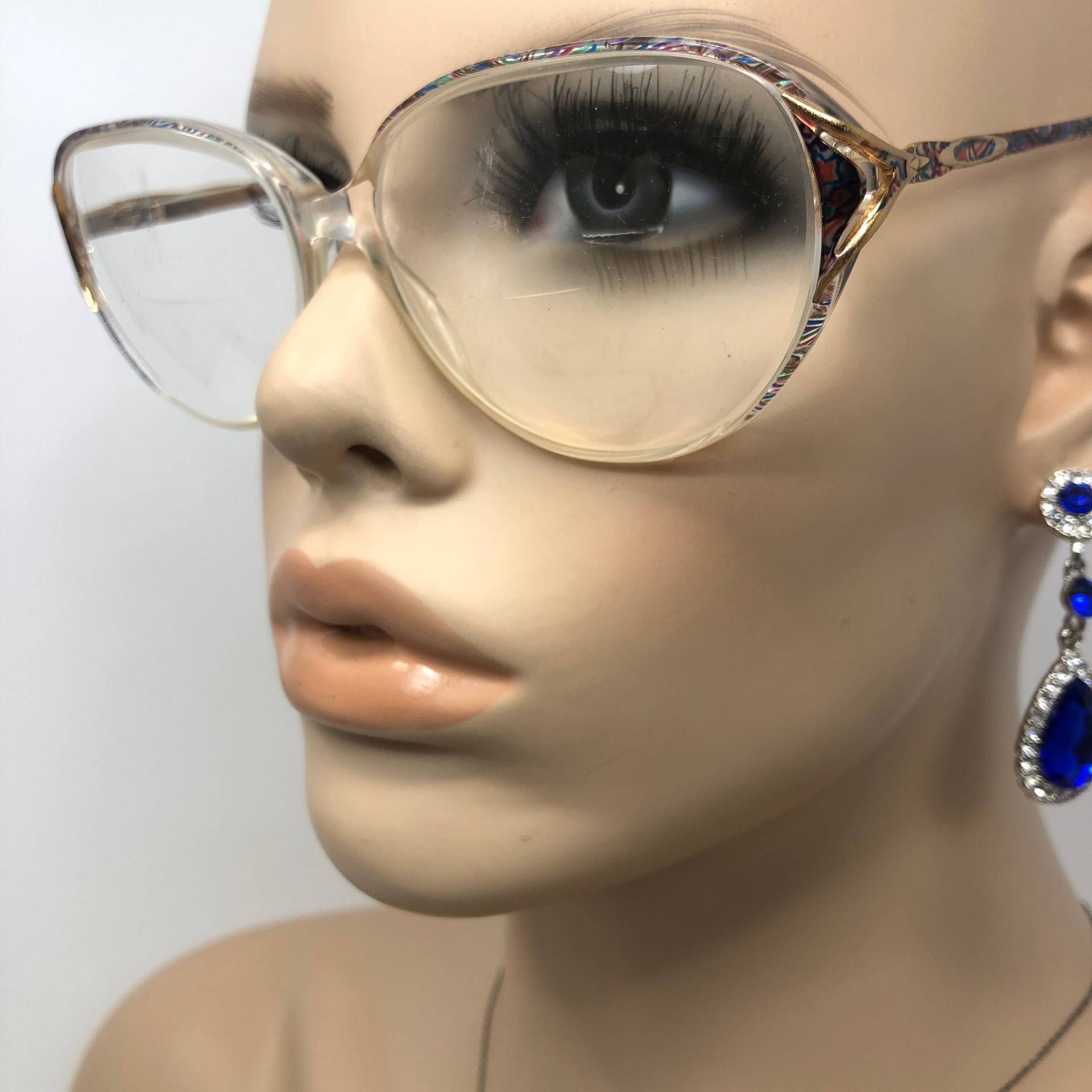 Vintage Dunelm Chantelle 025 Brillen Brillengestell Klar Rosa Oval Gebraucht Brillengestelle Retro Vintage Dunelm Chantelle 025 Brillen Brillengestell Klar Rosa Oval Gebraucht Brillengestelle Retro von VintageGlassesFrames