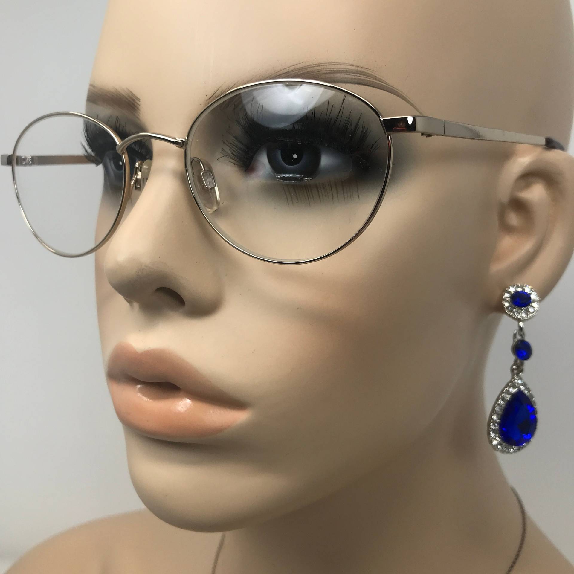 Vintage Specsavers Gina Brillen Brillengestell Gold Oval Panto Gebrauchte Brillengestelle Retro Vintage Specsavers Gina Brillen Brillengestell Gold Oval Panto Gebrauchte Brillengestelle Retro von VintageGlassesFrames
