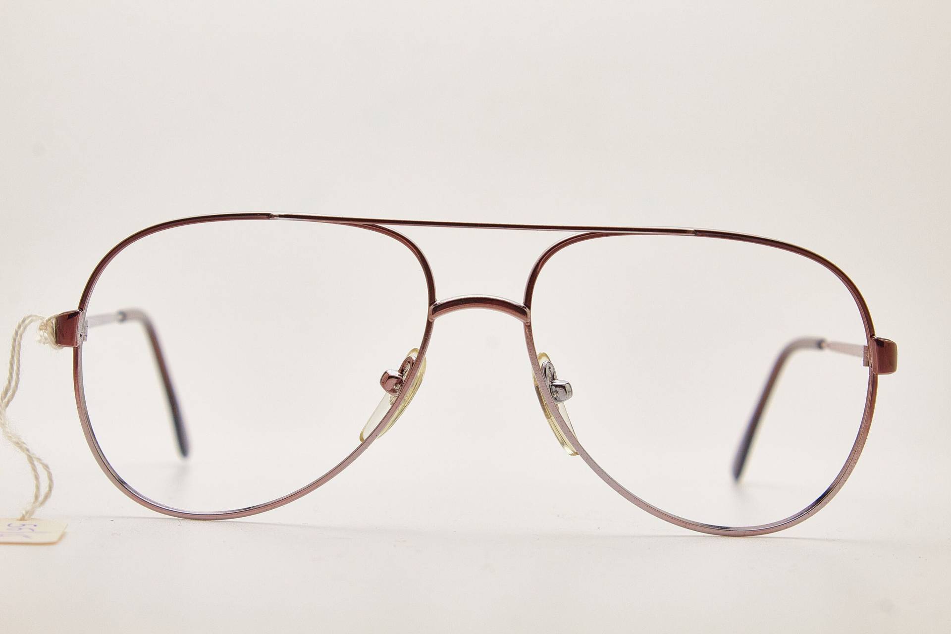 1980Er Jahre Brille/Männer Vintage Brillen Marcolin Village Red Metal Frame/Hipster Brillen/Pilot Sonnenbrille/Oversize Sonnenbrille/Aviator Brille von VintageGlassesVault