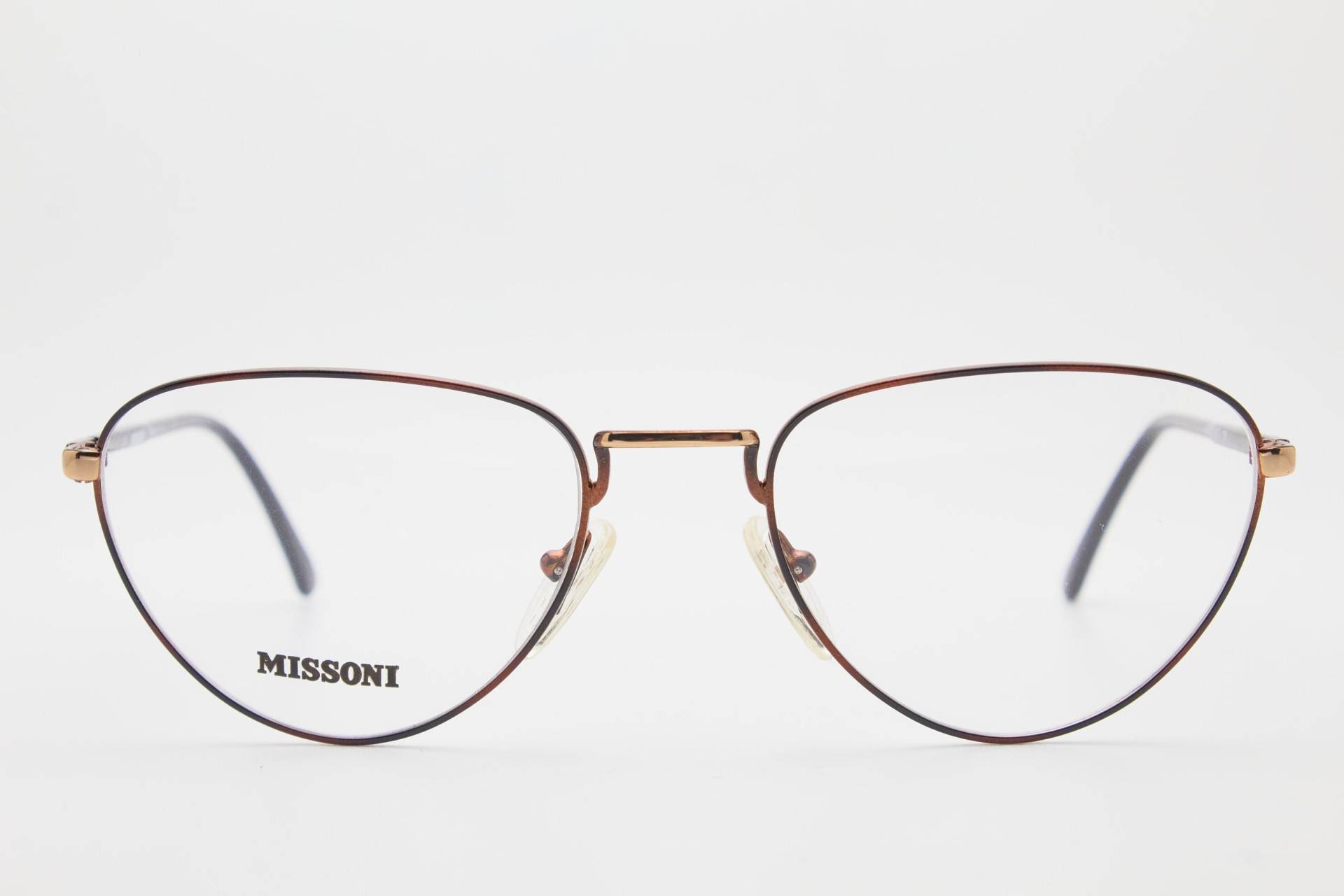 1980Er Jahre Brille Missoni M843 Rot/Schwarzer Rahmen/Hipster Brille/Cateye Brille/Oversize Sonnenbrille Cateye/Vintage Brillenfassung von VintageGlassesVault