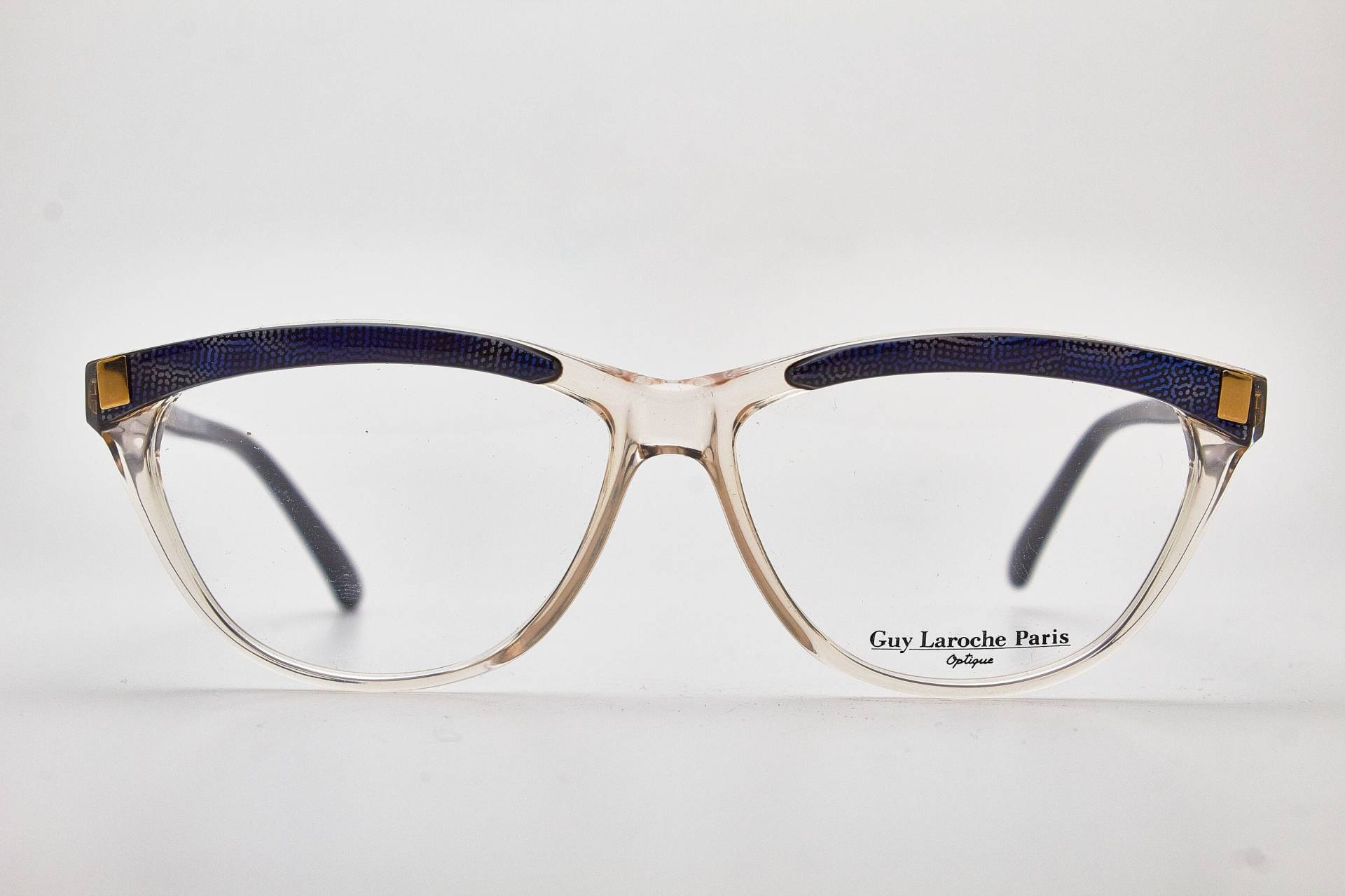 1980Er Jahre Brille Vintage Guy Laroche Paris Frame/1980S Brille/ Oversize Brillenfassung/ Cateye Vintage von VintageGlassesVault