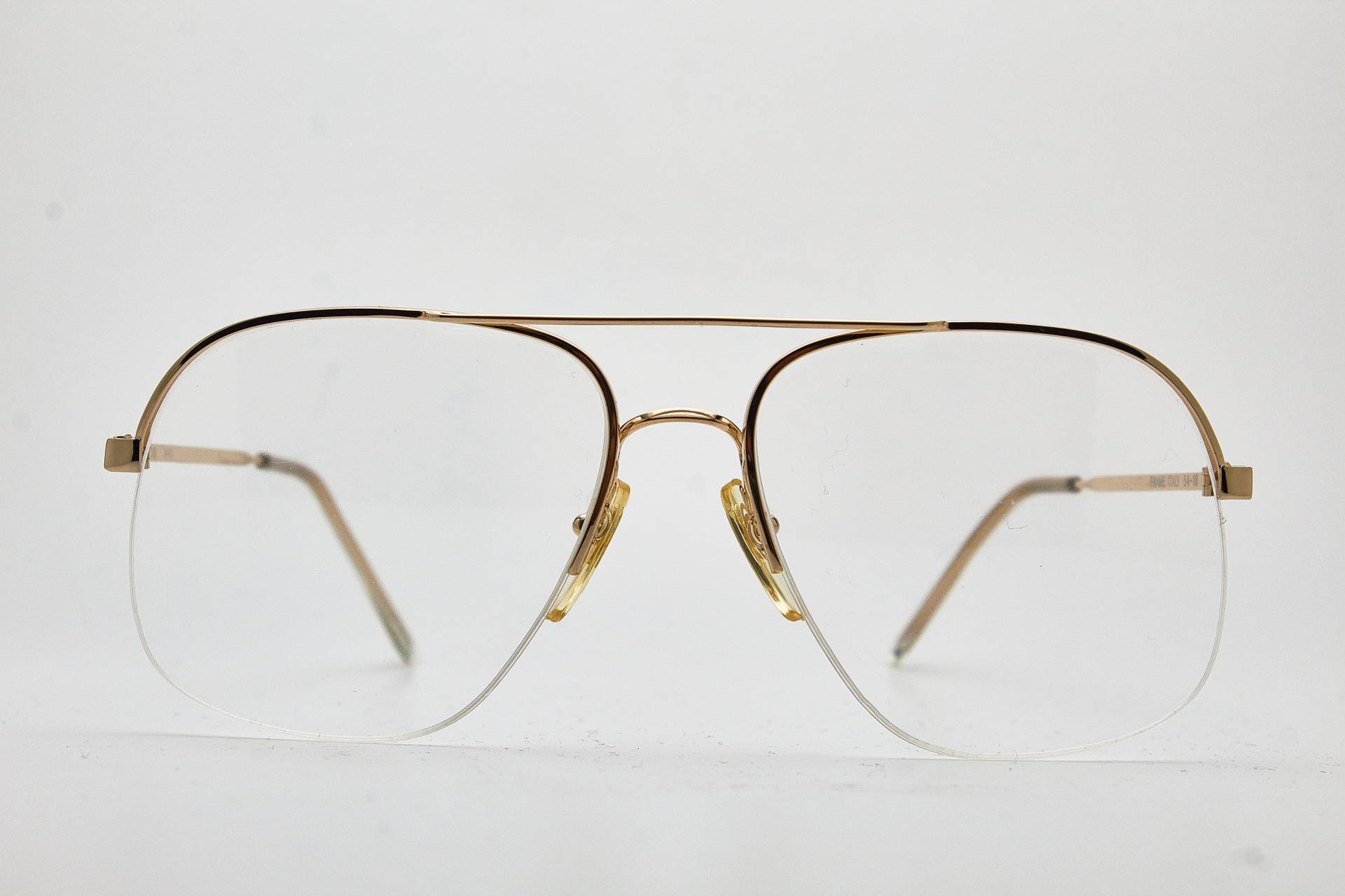 80Er Vintage Herren Brille Fliegerbrille Filos 3443 Gold Frame/Hipster Brille/ Oversize Sonnenbrille/ Pilotenbrille 1980Er Jahre von VintageGlassesVault