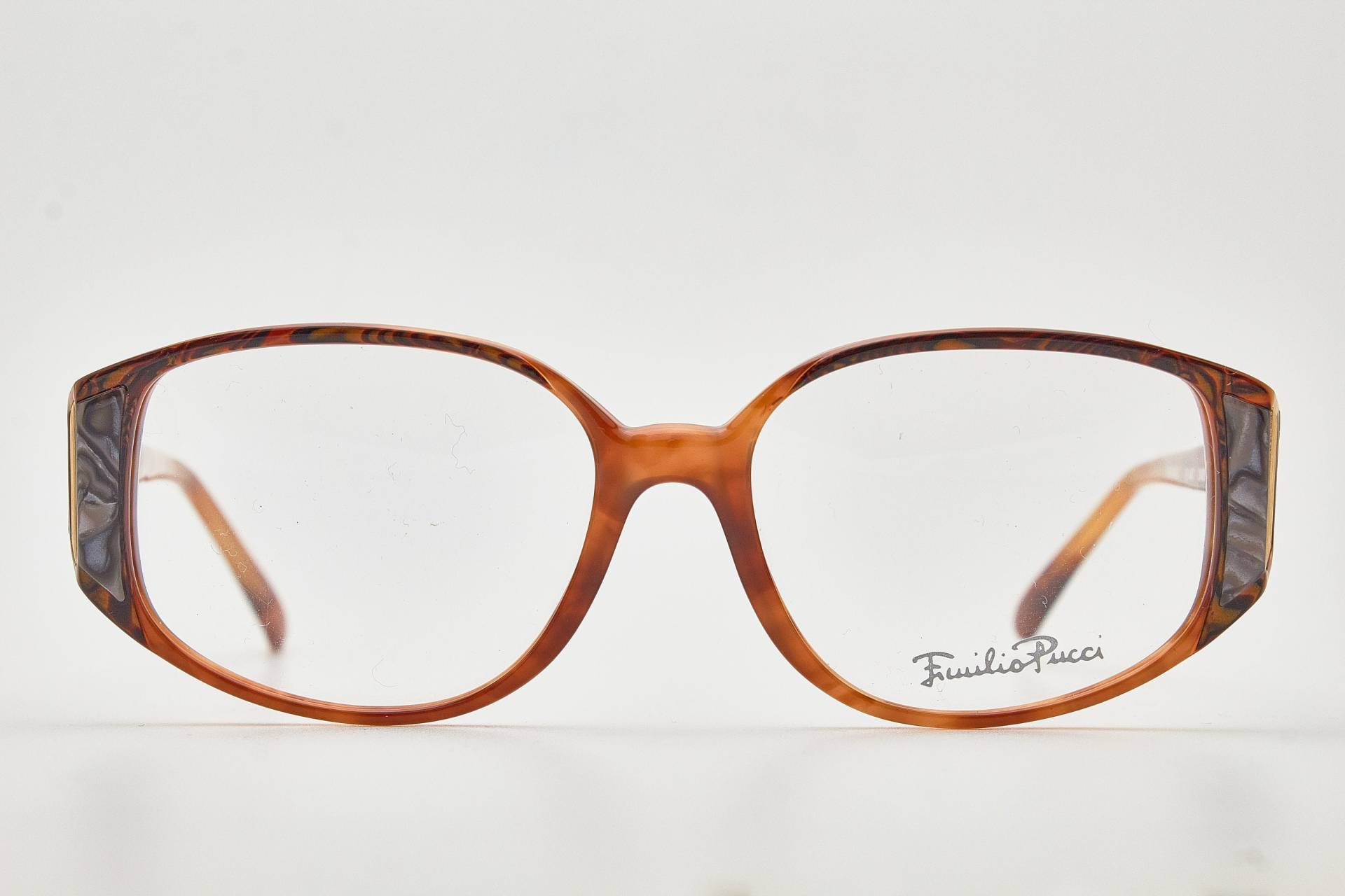 Emilio Pucci Vintage Brillen 1980Er Jahre Braun Gold Oversize Sonnenbrille Schmetterlingsgläser Damenbrillen Schmetterlingsbrillen von VintageGlassesVault