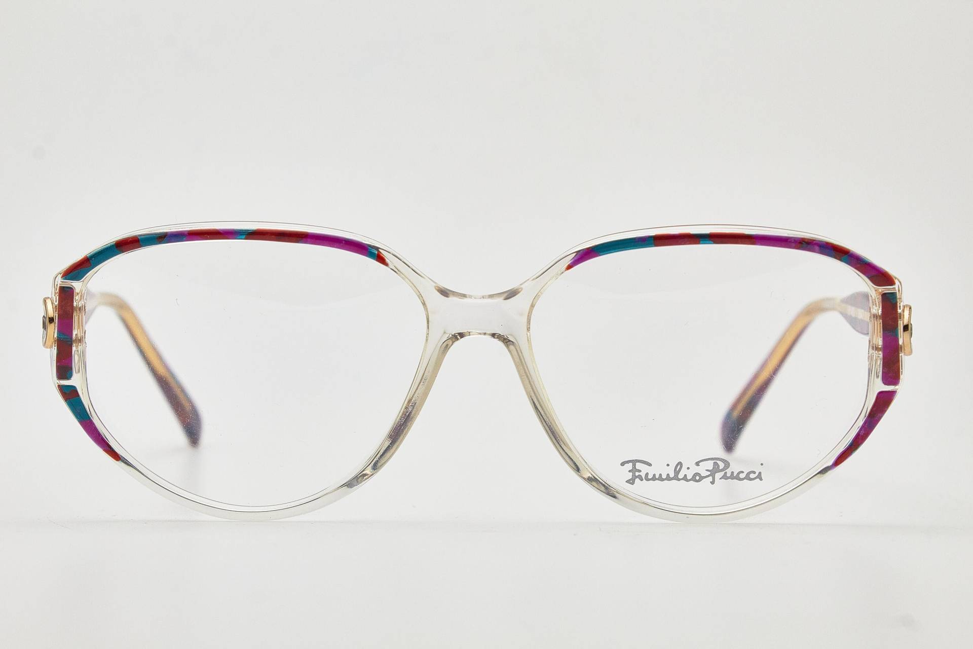 Emilio Pucci Vintage Brillengestell 1980Er Jahre Braun Klar Oversize Sonnenbrille Brillen Schmetterlingsgläser Damenbrillen Schmetterlingsbrillen von VintageGlassesVault