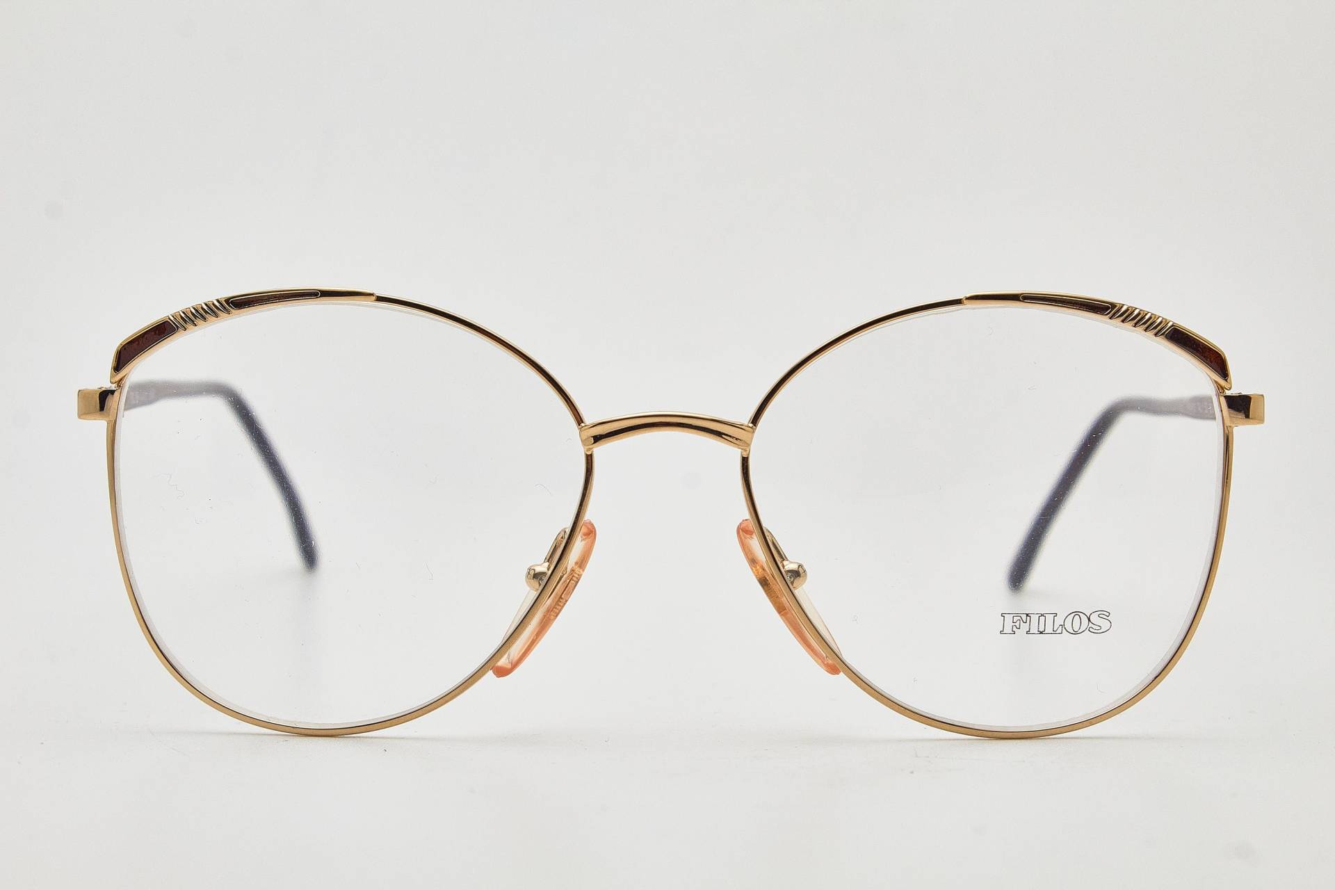 Filos 4405 Vintage Brillengestell 1980Er Jahre Kunststoff Oversize Sonnenbrille Brillenkette Damenbrille Schmetterlingsbrille Brillenfassung von VintageGlassesVault