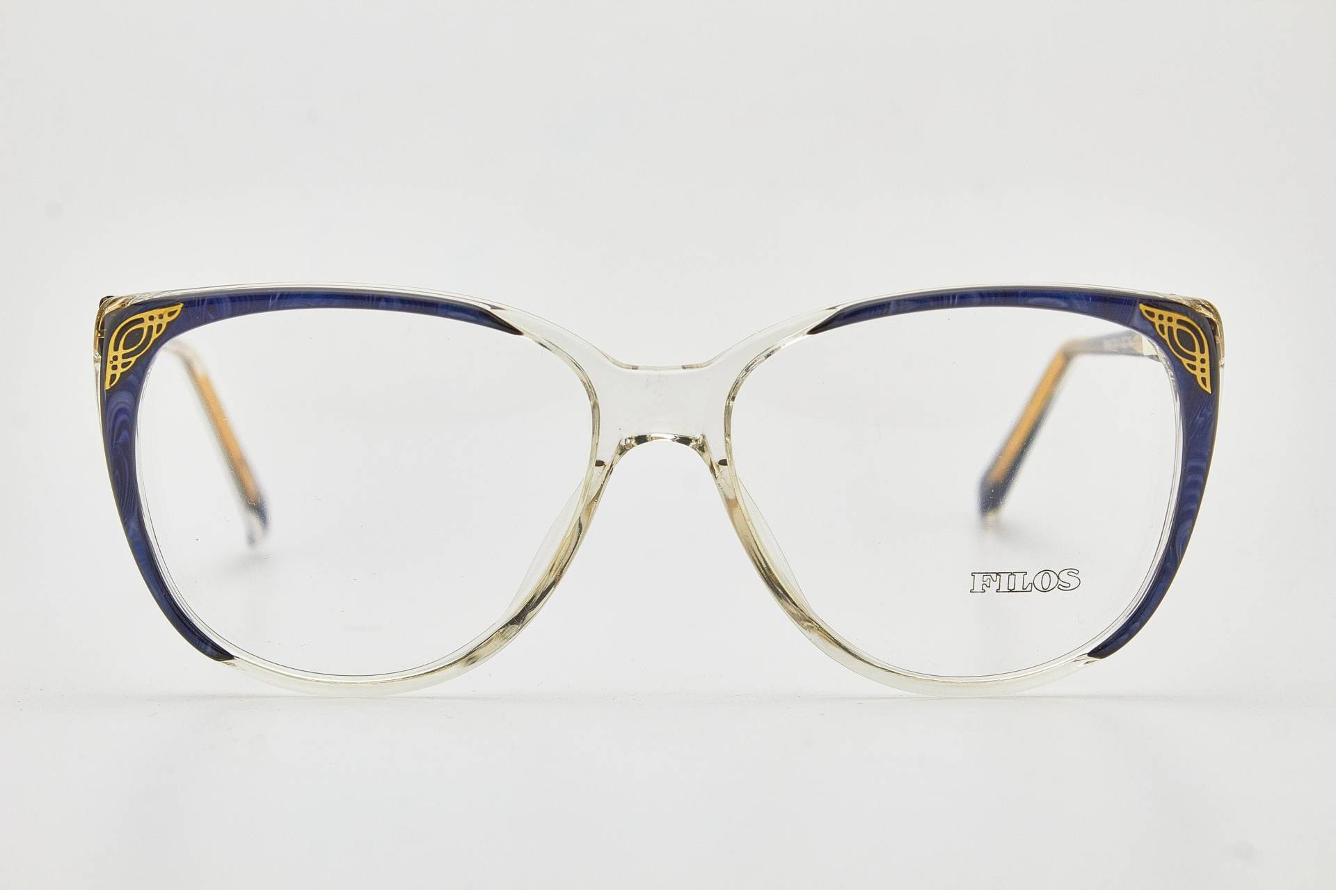 Filos 5764 Vintage Brillengestell 1980Er Jahre Kunststoff Oversize Sonnenbrille Brillen Schmetterlingsbrille Damenbrillen Schmetterlingsbrillen von VintageGlassesVault