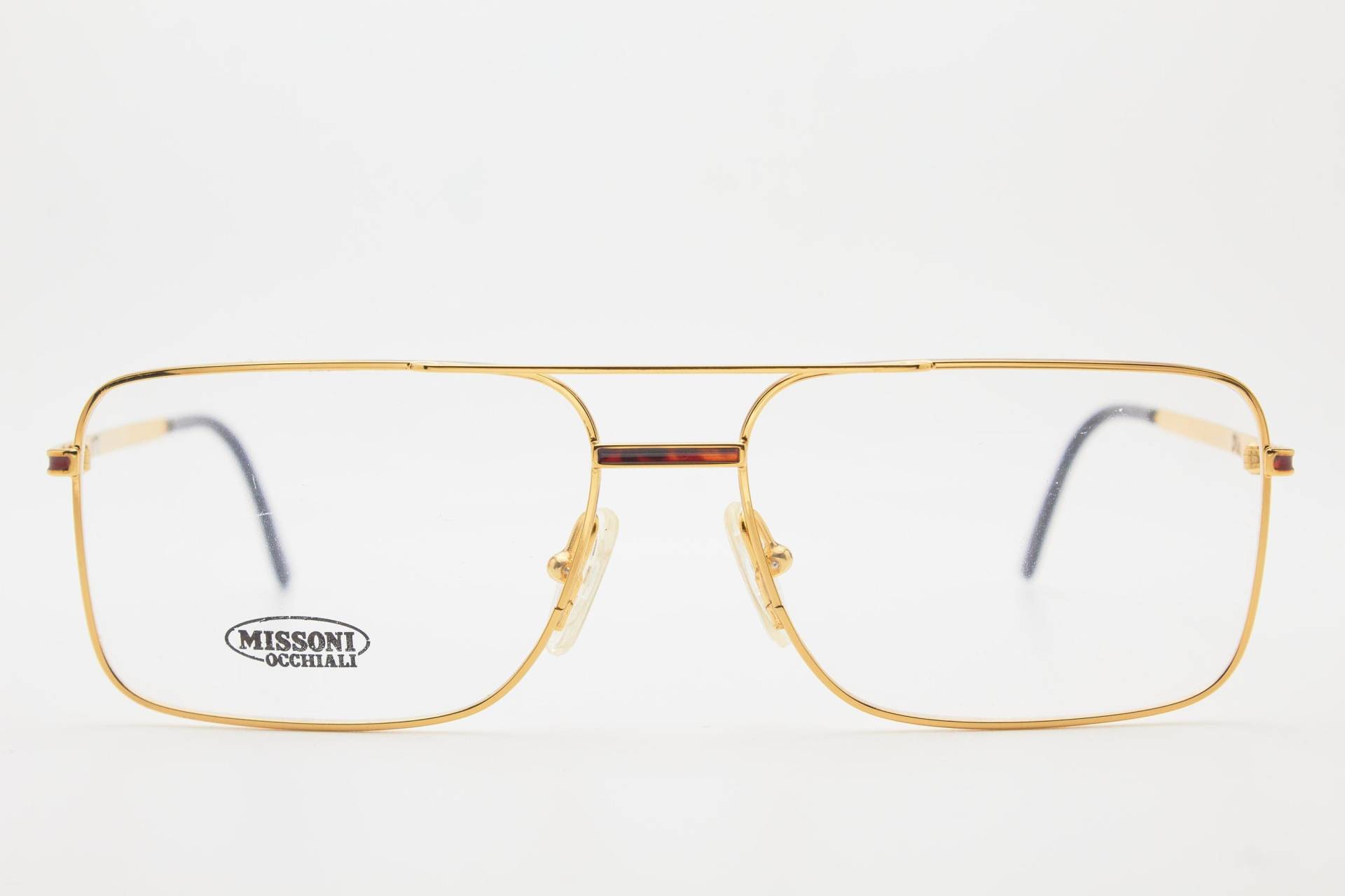 Missoni Vintage Brille M414 Brillengestell, Vintage Brillen 1980Er Jahre, Oversize Pilotenbrillen, 80Er Sonnenbrillen von VintageGlassesVault