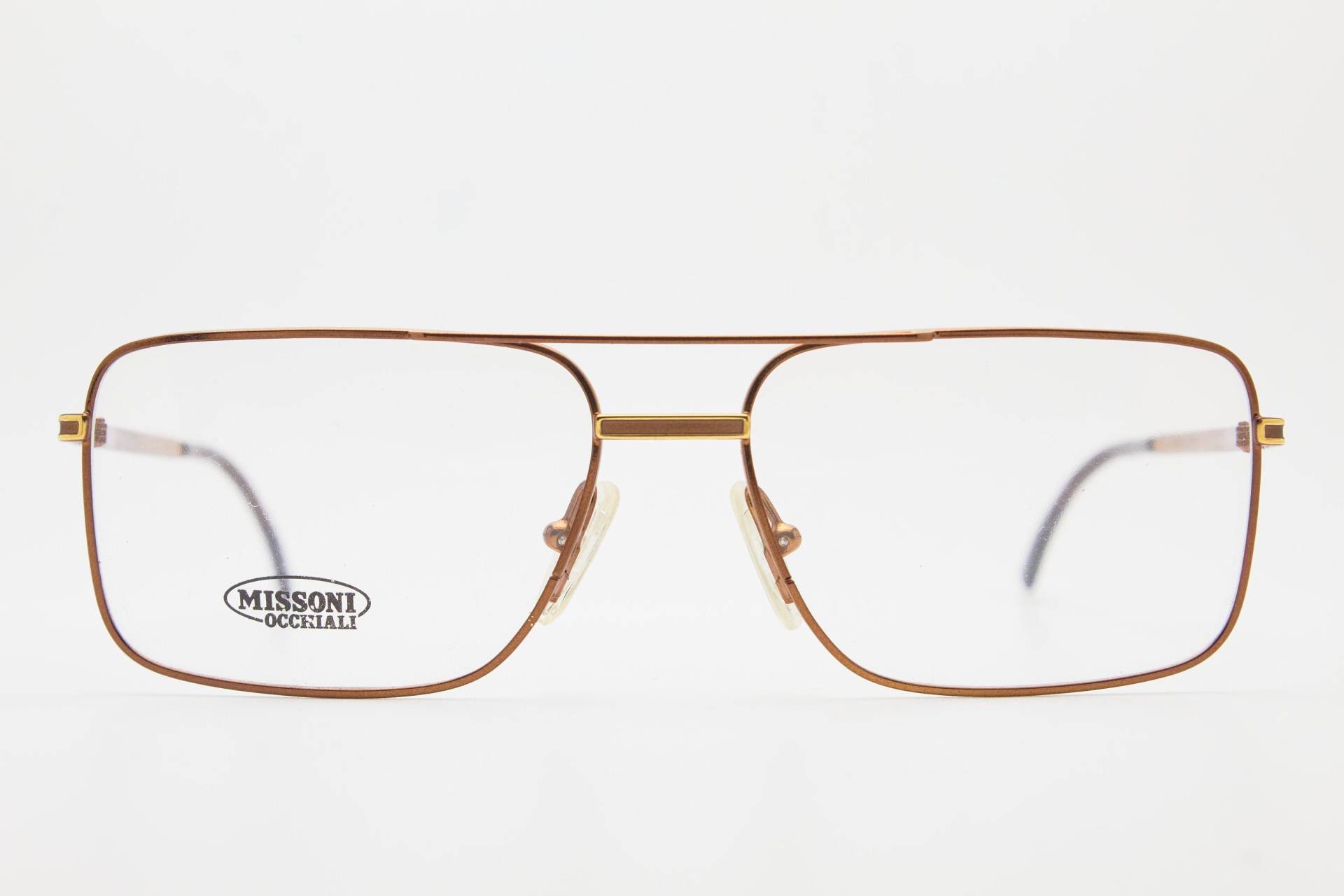 Missoni Vintage Brille M414 Rahmen, Vintage Brillen 1980Er Jahre, Aviator Brille, Oversize Sonnenbrille, Pilotensonnenbrille, 80Er Sonnenbrille von VintageGlassesVault