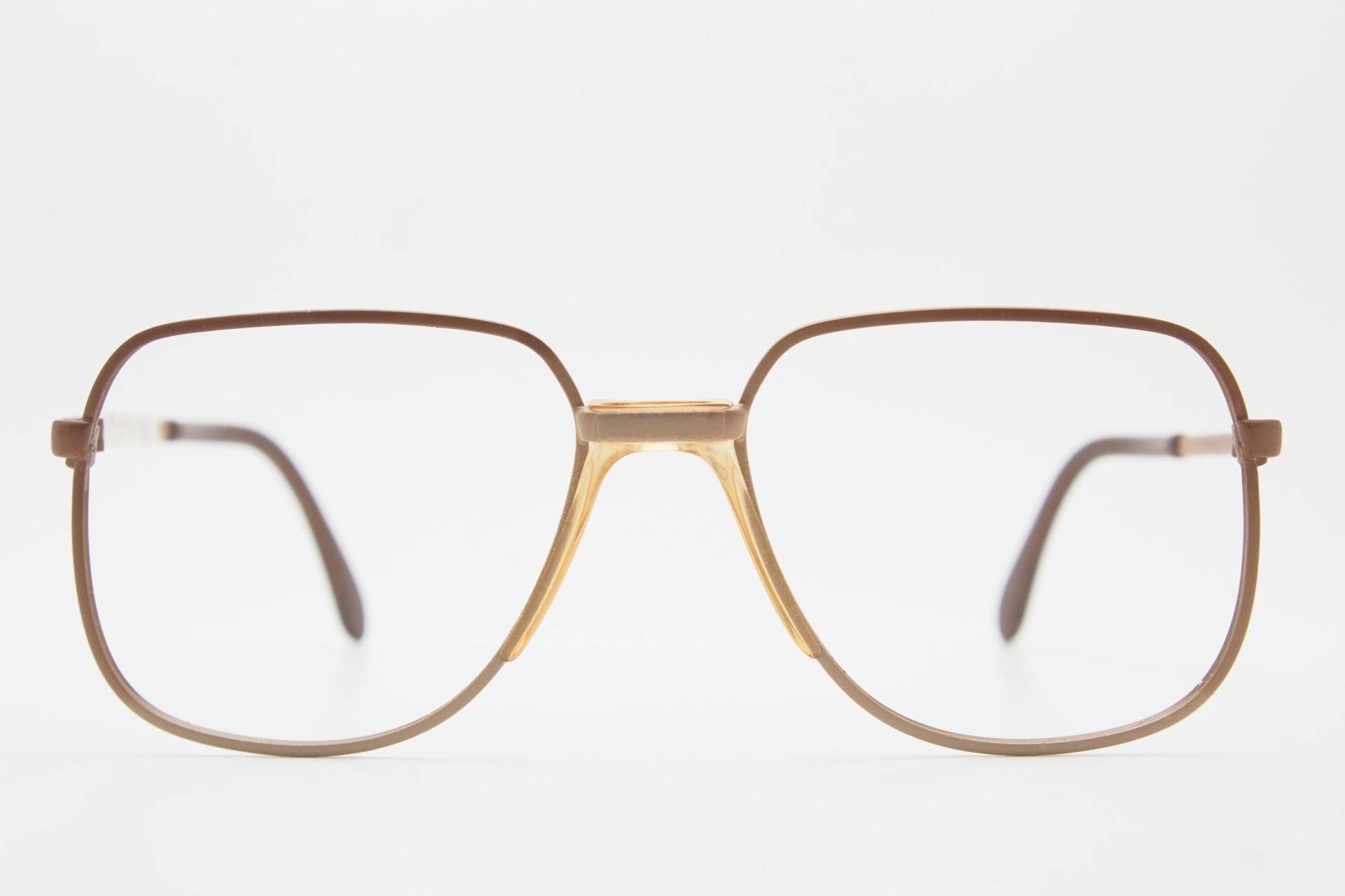 Rodenstock Brille Hedrik 2747 M. Braune Brille, Vintage 1980Er Jahre, Fliegerbrille, Oversize Sonnenbrille, Pilotenbrille, 80Er von VintageGlassesVault