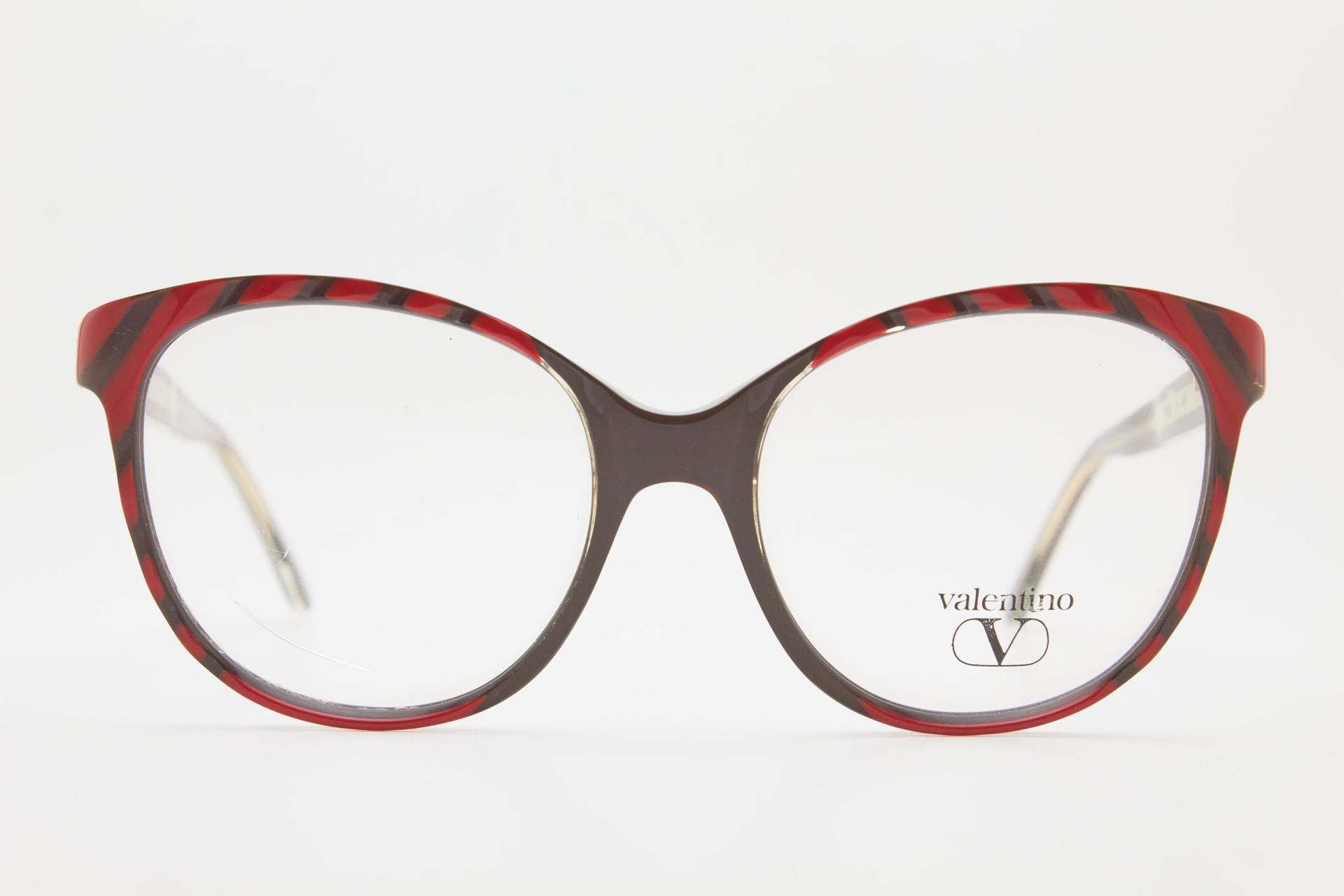 Valentino Vintage Brillen 1980Er Jahre Rot Schwarz Rahmen Oversize Sonnenbrille Schmetterlingsgläser Damenbrillen Schmetterlingsbrillen von VintageGlassesVault