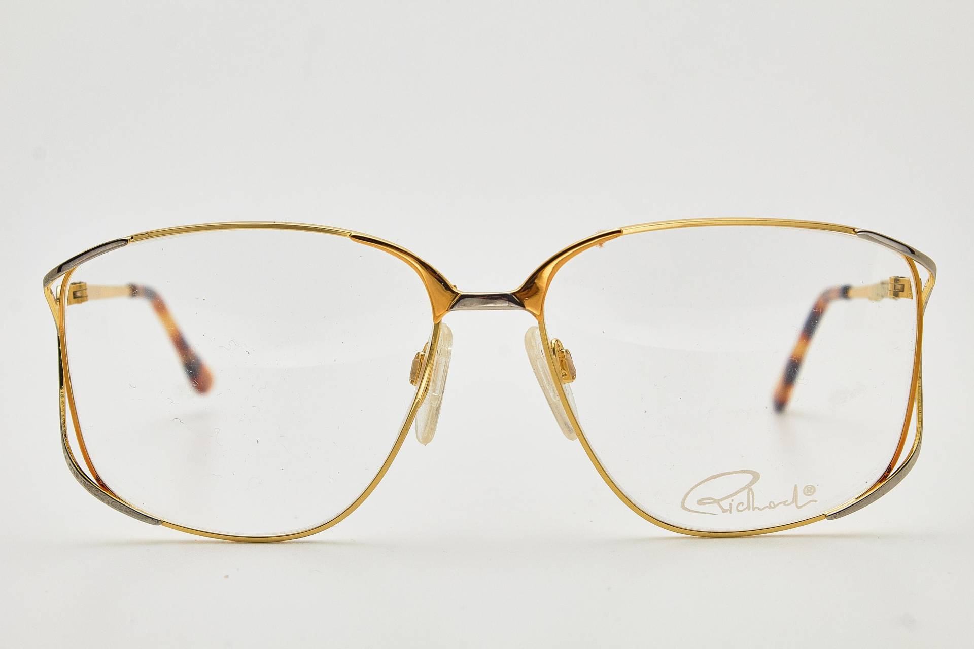 Zurück Zu 80Er Jahre Vintage Frau Schmetterling Oversize Brille Richard 56-20 Silber/Poliertes Gold Metall Hipsters Mode Rahmen Sonnenbrille von VintageGlassesVault