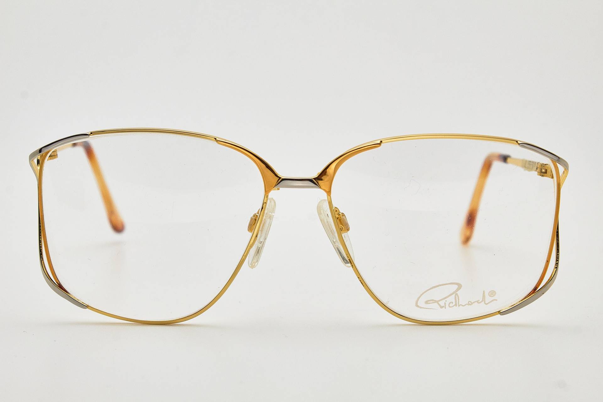 Zurück Zu 80Er Jahre Vintage Frau Schmetterling Oversize Brille Richard 56-20 Silber/Poliertes Gold Metall Hipsters Mode Rahmen Sonnenbrille von VintageGlassesVault