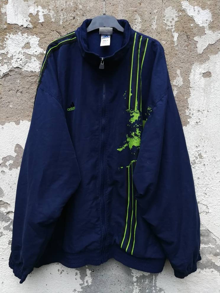 Vintage Adidas Size L - Xl | 8 Shelljacket Sportsjacket Windbreaker Old School Jacket 80S 90S von VintageGoereBerlin