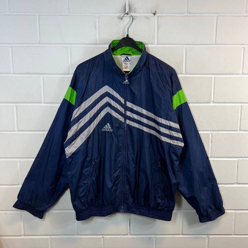 Vintage Adidas Size M | 6 Shelljacket Sportsjacket Old School Jacke Windbreaker 80S 90S von VintageGoereBerlin