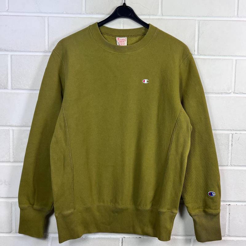 Vintage Champion Size M Sweatshirt Sweater Pullover Green 90S Y2K von VintageGoereBerlin