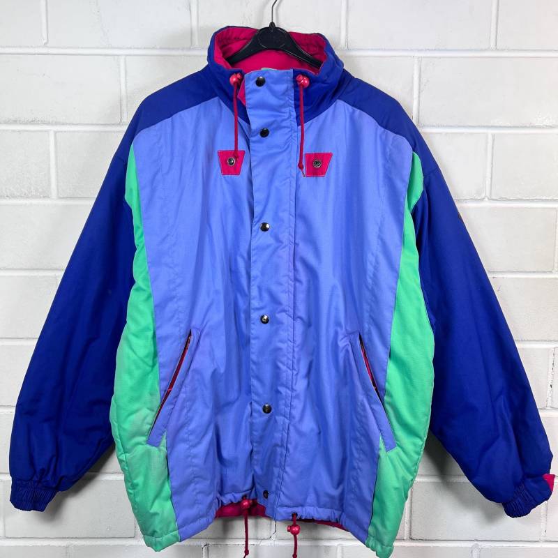 Vintage Degre 7 Size M Lined Jacket Anorak Parka Hoodie Transitional 80S 90S von VintageGoereBerlin