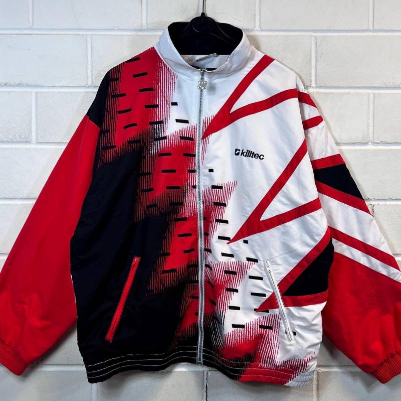 Vintage Killtec Size M - L Shelljacket Sportsjacket Windbreaker Old School Jacket 80S 90S von VintageGoereBerlin