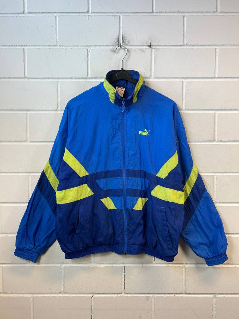 Vintage Puma Size M Shelljacket Sport Jacket Windbreaker 80S 90S von VintageGoereBerlin