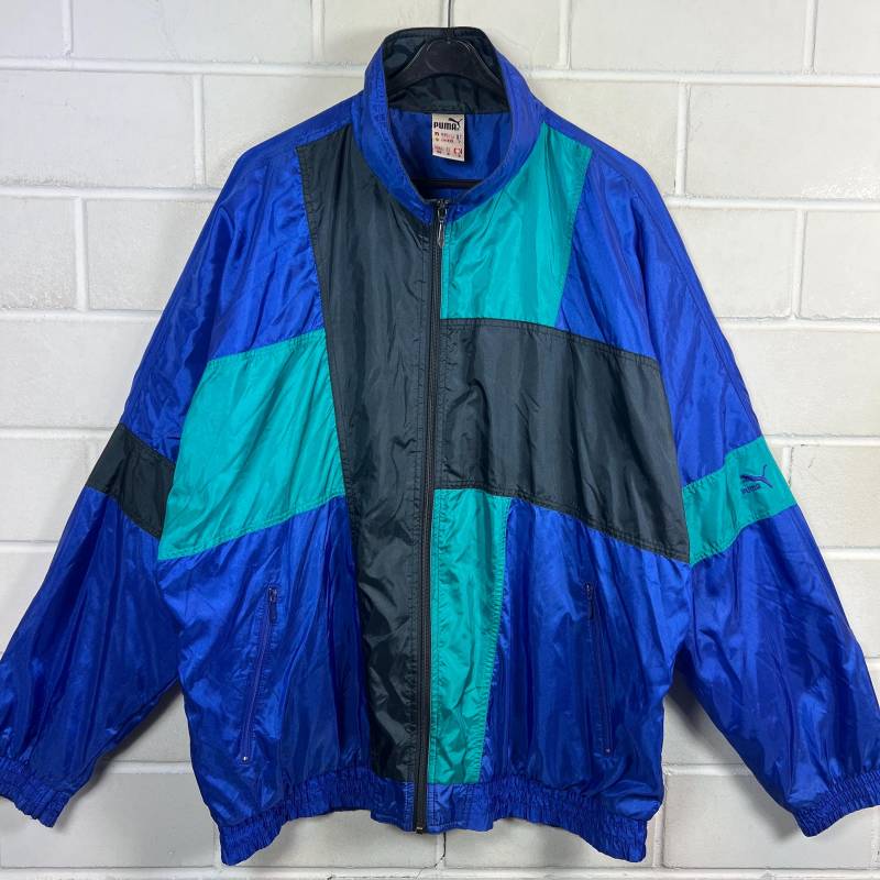 Vintage Puma Size Xxl | 9 Shelljacket Sportsjacket Windbreaker Old School Jacket Retro 80S 90S von VintageGoereBerlin
