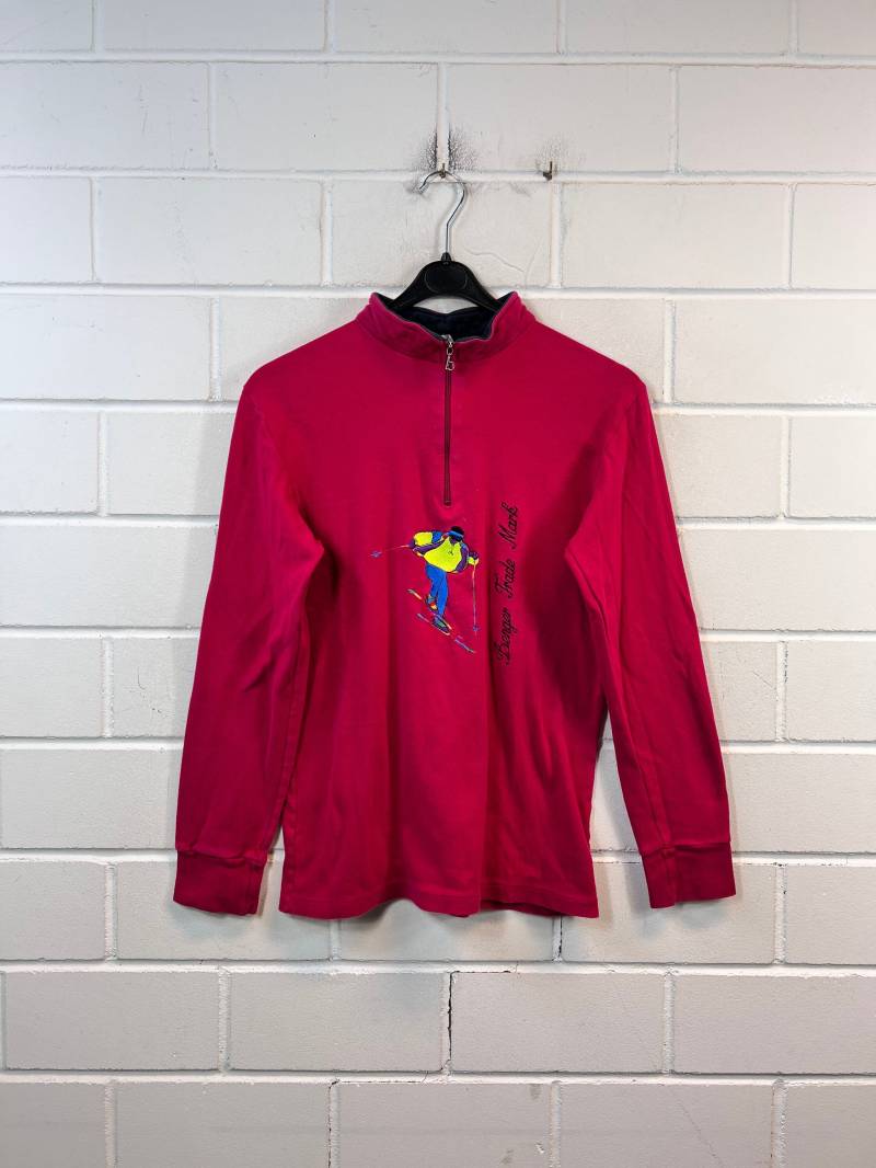 Vintage Size S Sweatshirt Sweater Quarterzip 80S 90S von VintageGoereBerlin