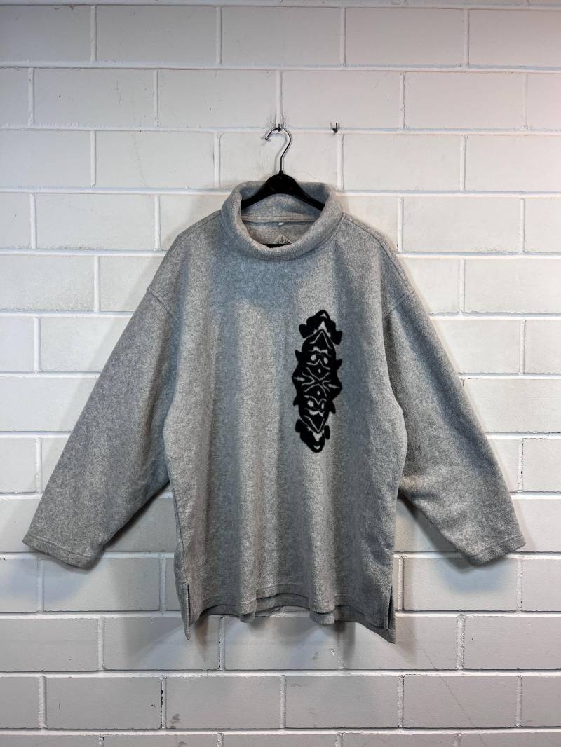 Vintage Size Xl - Xxl Fleecepullover Fleece Sweater Rollneck 90S von VintageGoereBerlin