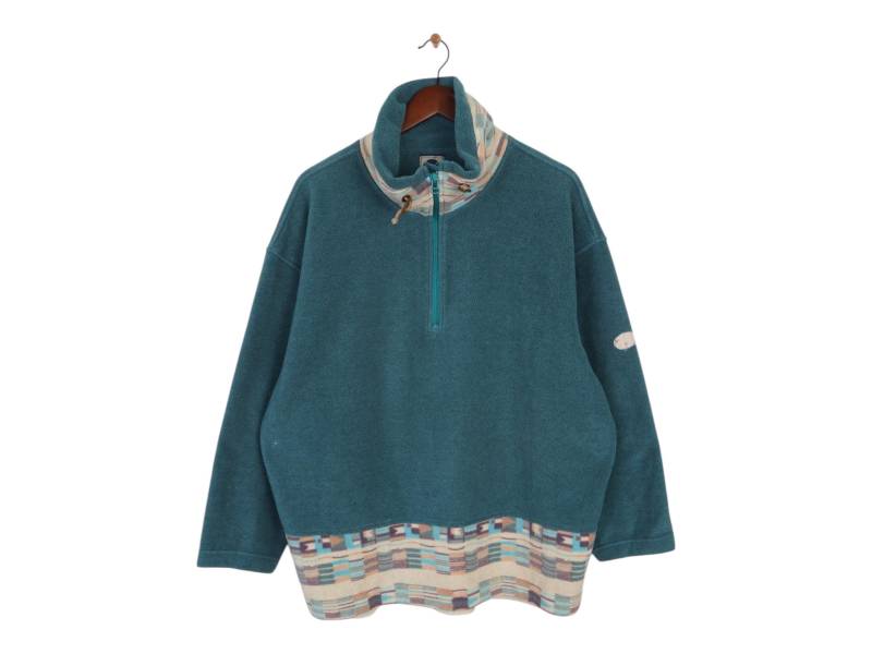 Vintage Ellesse Fleece Pullover Größe M von VintageHouseBerlin