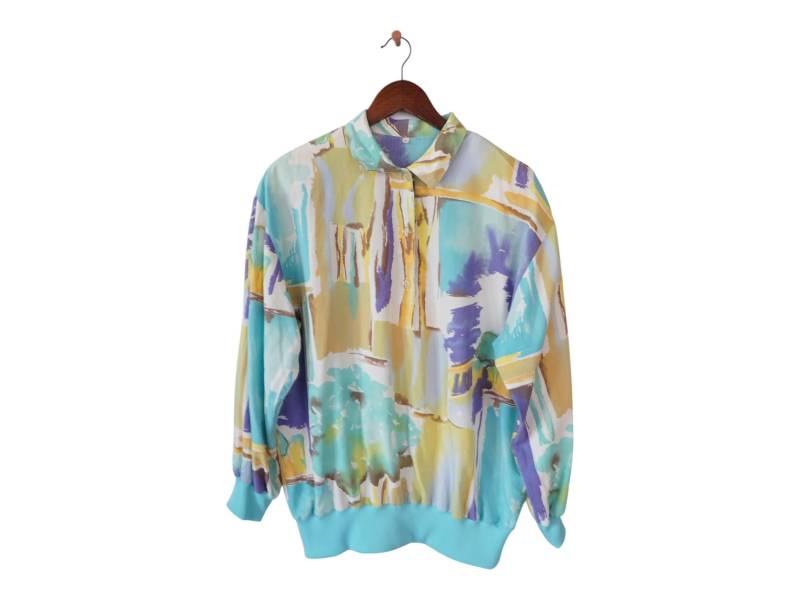 Vintage Langarmhemd Größe L von VintageHouseBerlin