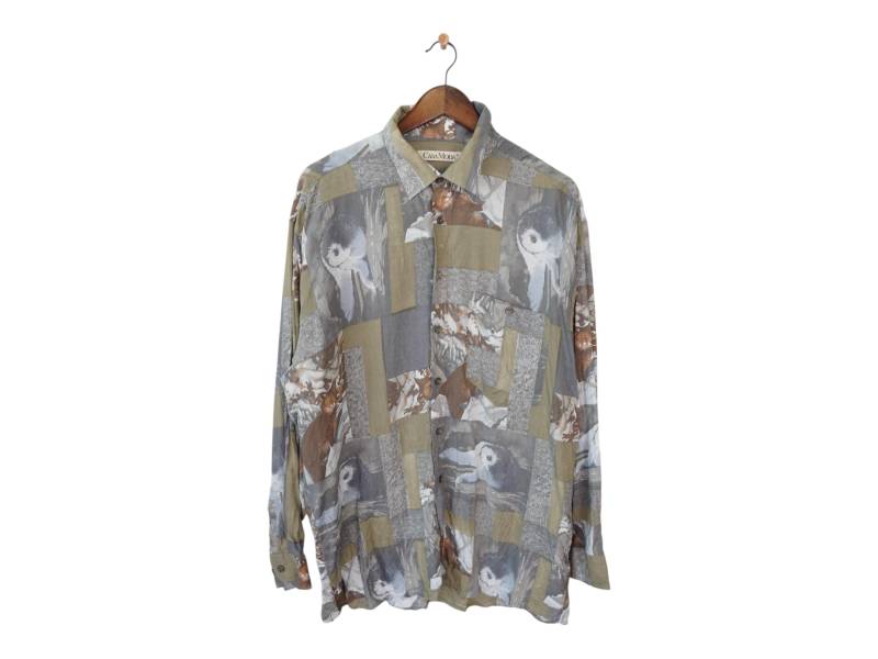 Vintage Langarmhemd Größe Xxl von VintageHouseBerlin