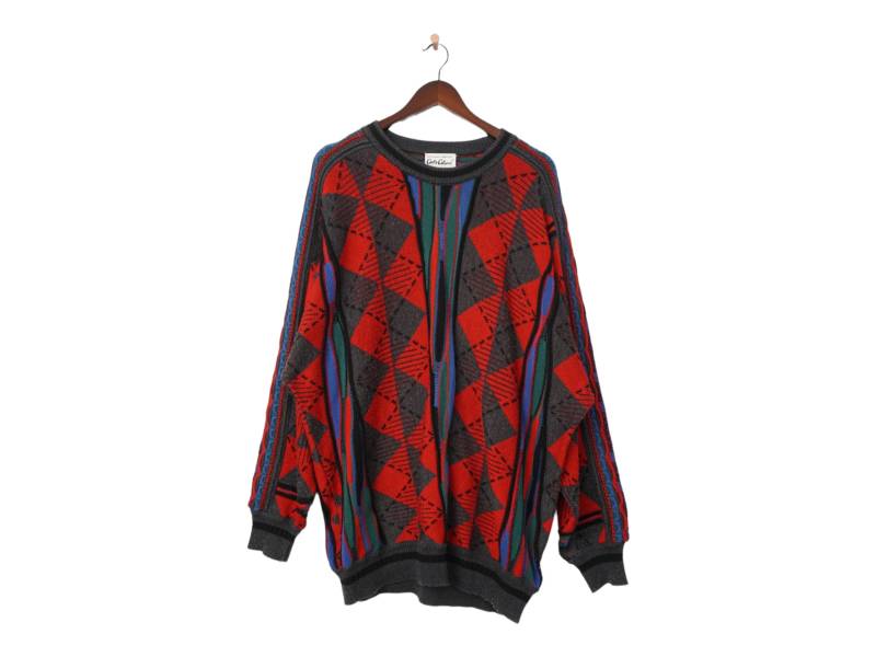 Vintage Pullover Größe Xxl Carlo Colucci von VintageHouseBerlin