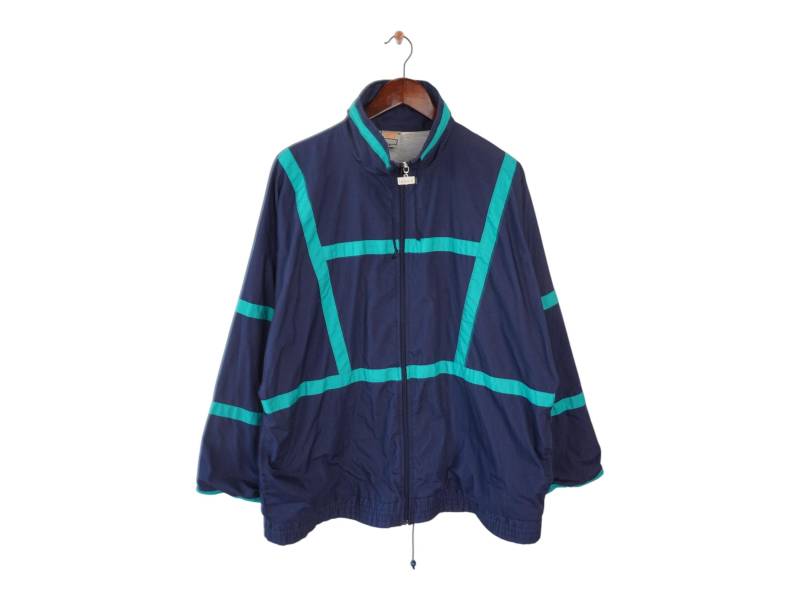 Vintage Windbreaker Shell Jacke Größe L von VintageHouseBerlin