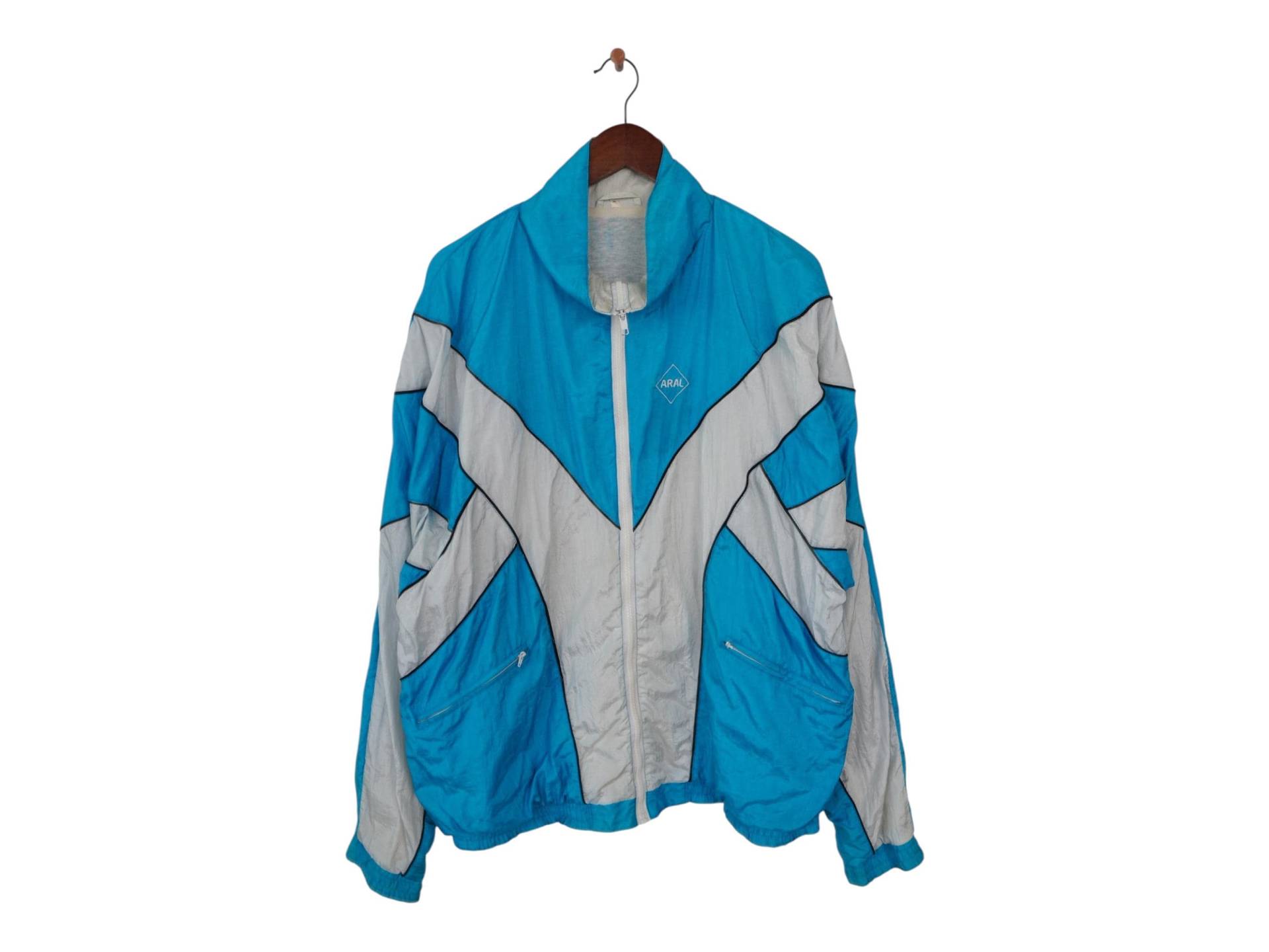 Vintage Windbreaker Shell Sport Jacke Größe Xl von VintageHouseBerlin