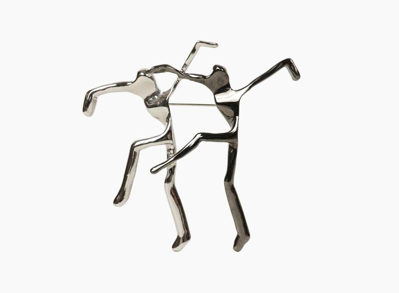 Modernist Dancers Brosche Vintage Mcm Schmuck Bob Bennett Style von VintageInquisitor