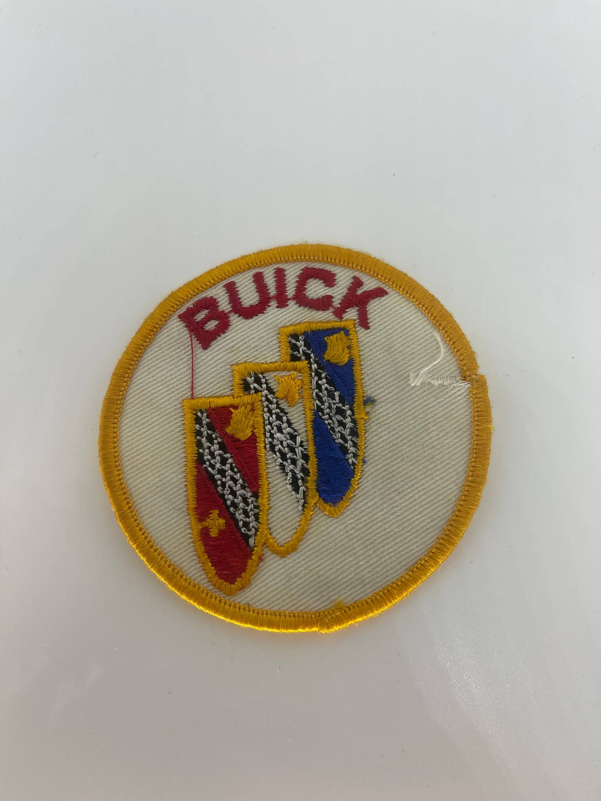 Vintage Patches Besticktes Bügeleisen Auf Aufnäher Buick Logo von VintageItems4Less