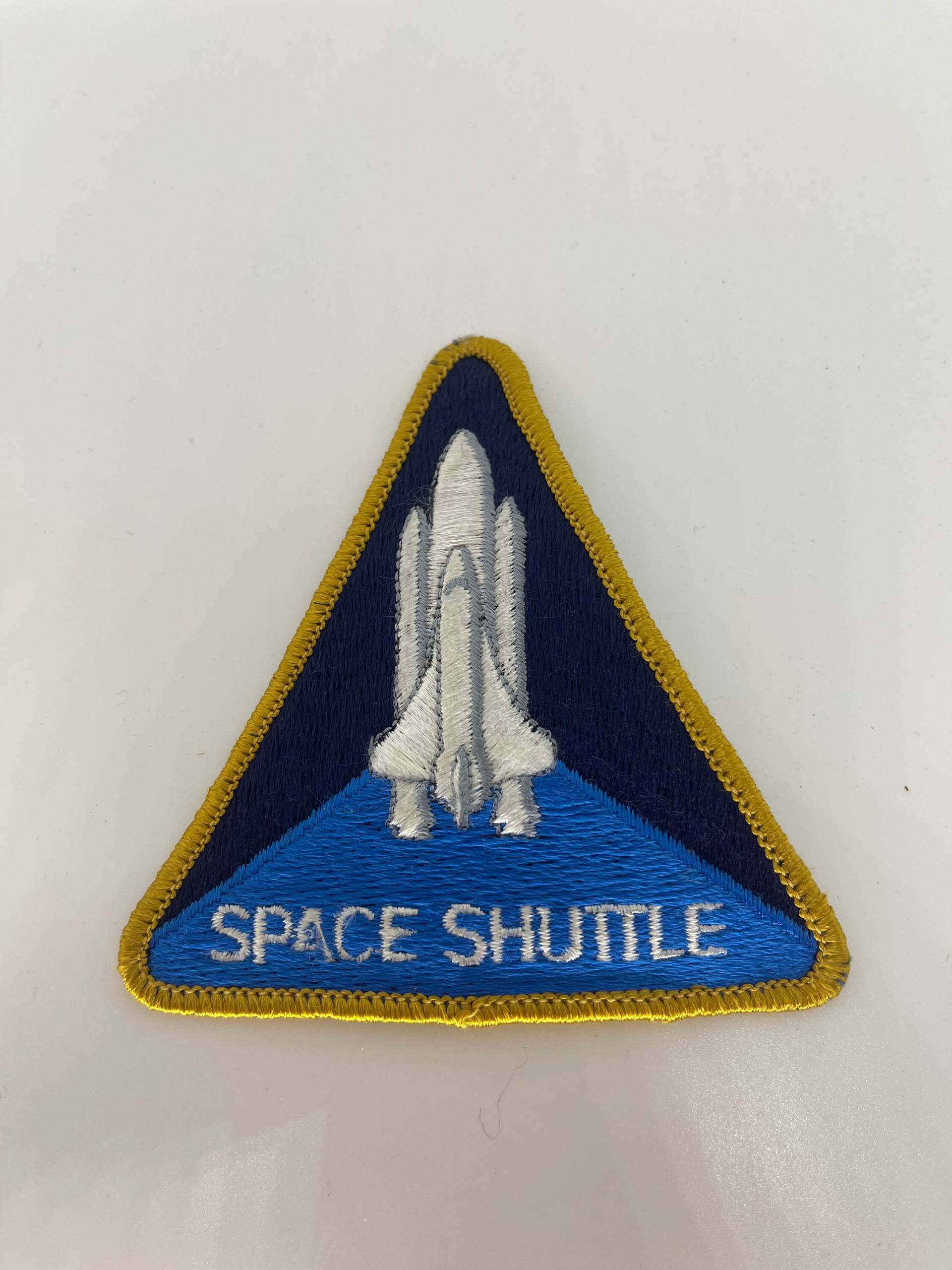 Vintage Patches Besticktes Bügeleisen Auf Aufnäher Space Shuttle Patch Logo von VintageItems4Less