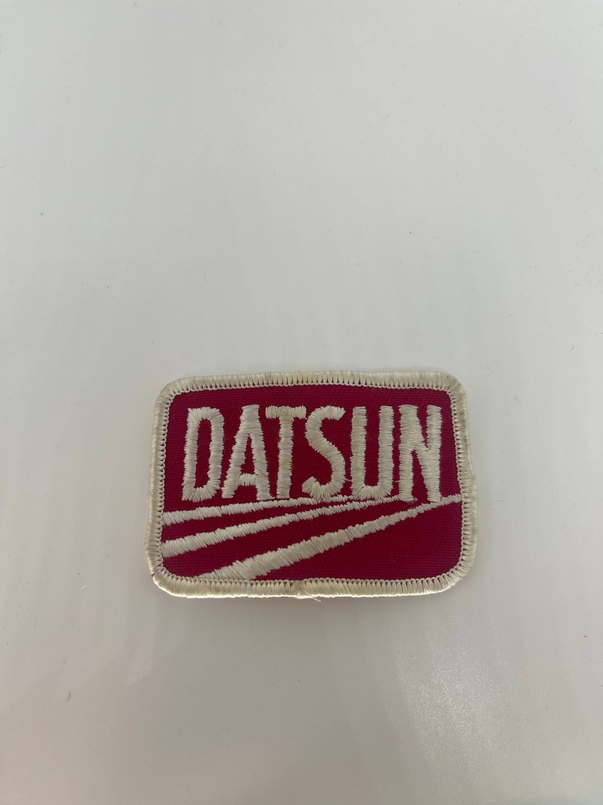 Vintage Patches Besticktes Bügeleisen Auf Datsun Aufnäher Logo von VintageItems4Less