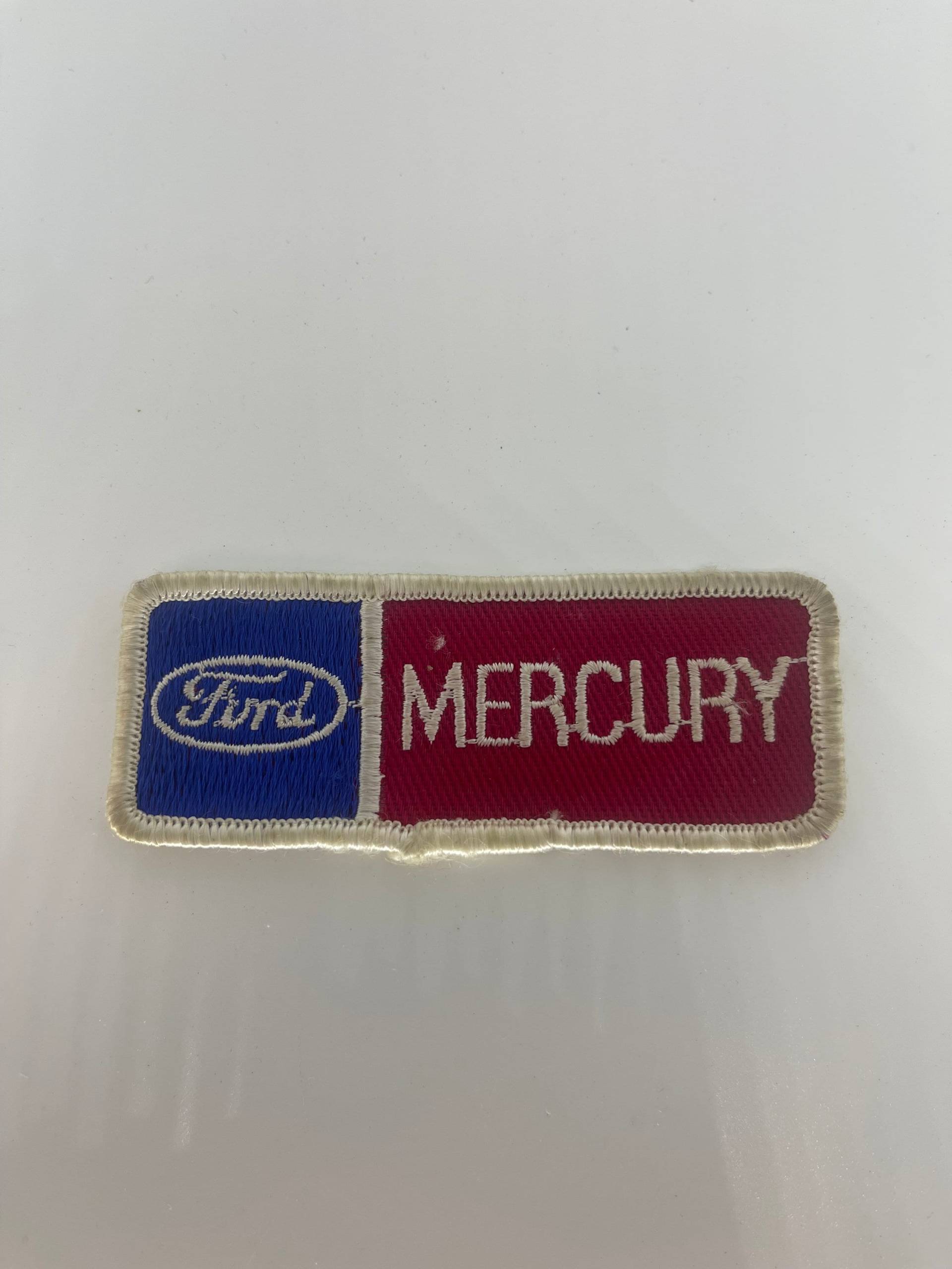 Vintage Patches Besticktes Bügeleisen Auf Ford Mercury Aufnäher Logo von VintageItems4Less