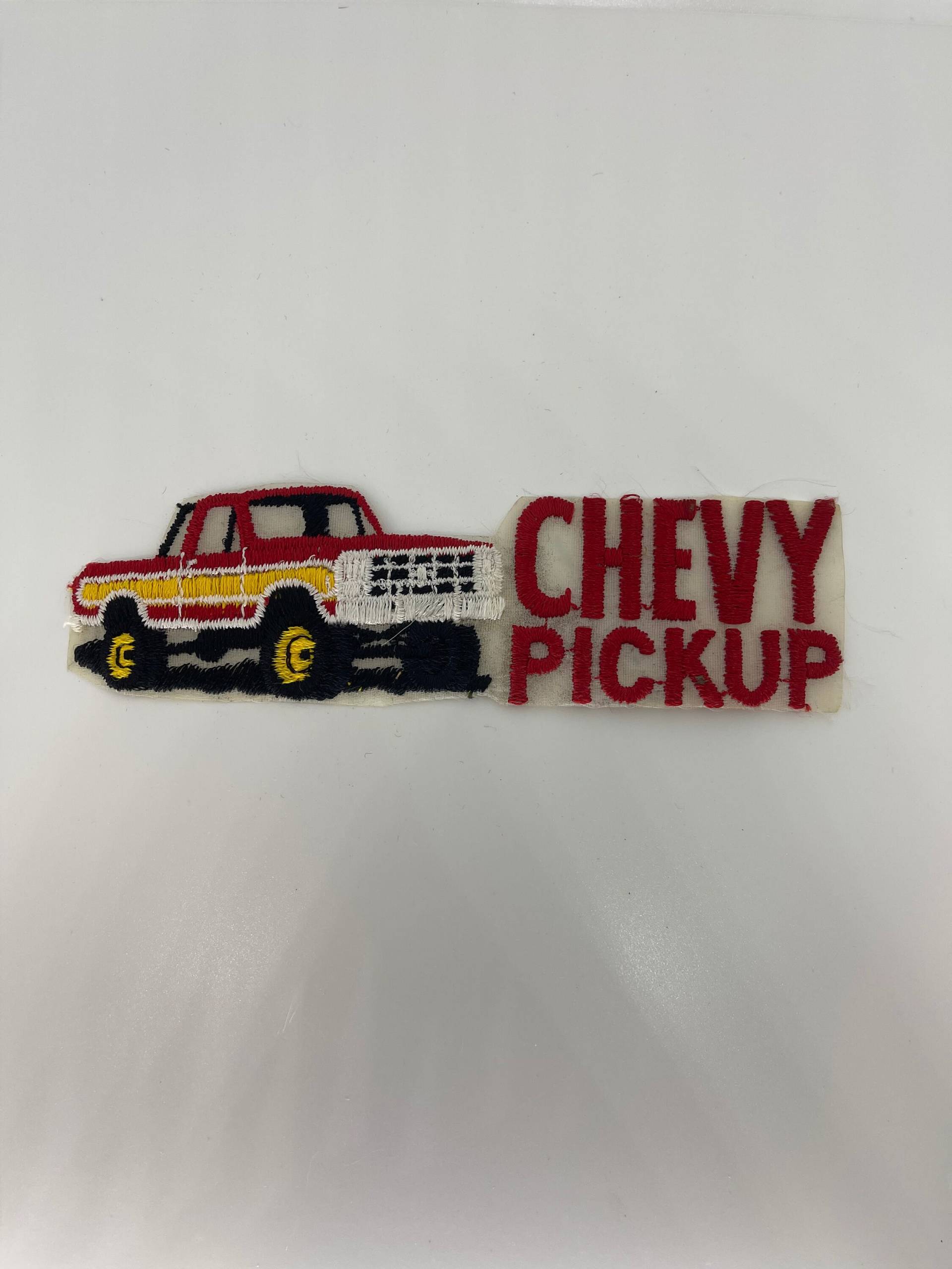 Vintage-Patches, Bestickt, Zum Aufbügeln Oder Aufnähen, Chevy Pickup-Aufnäher, Logo von VintageItems4Less