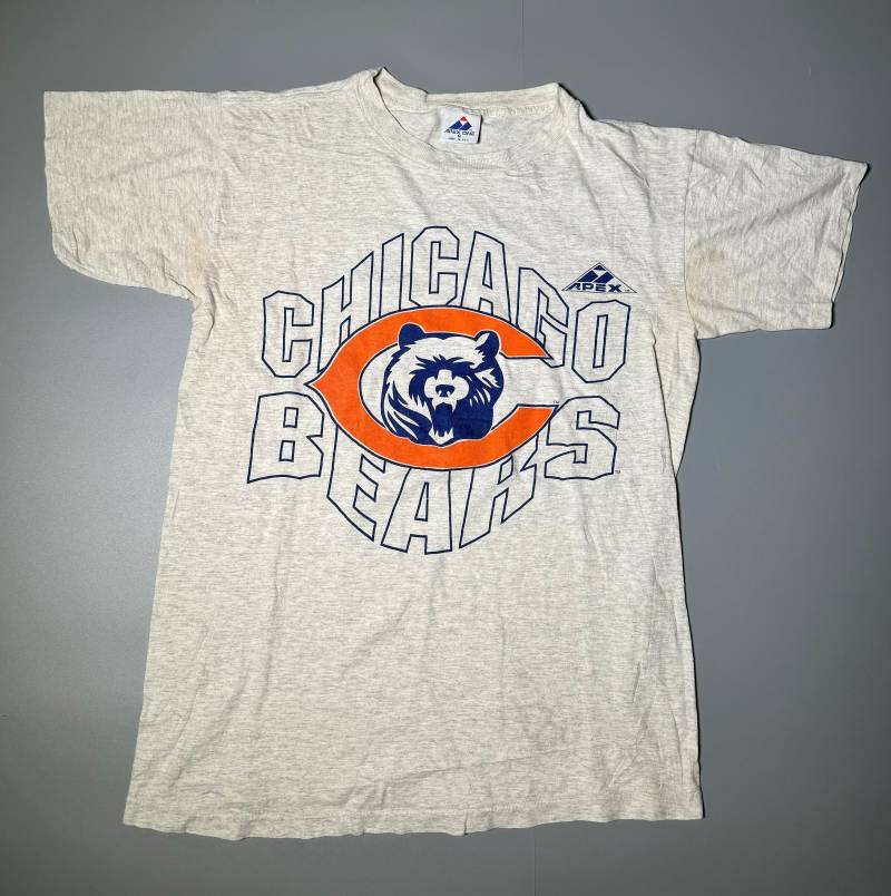 Apex One T-Shirt Chicago Bears Nfl 90Er Jahre Single Stitch Vintage Football Made in Usa Sz M Apex One T-Shirt Chicago Bears Nfl 90Er Jahre Single Stitch Vintage Football Made in Usa Sz M von VintageJamCZ