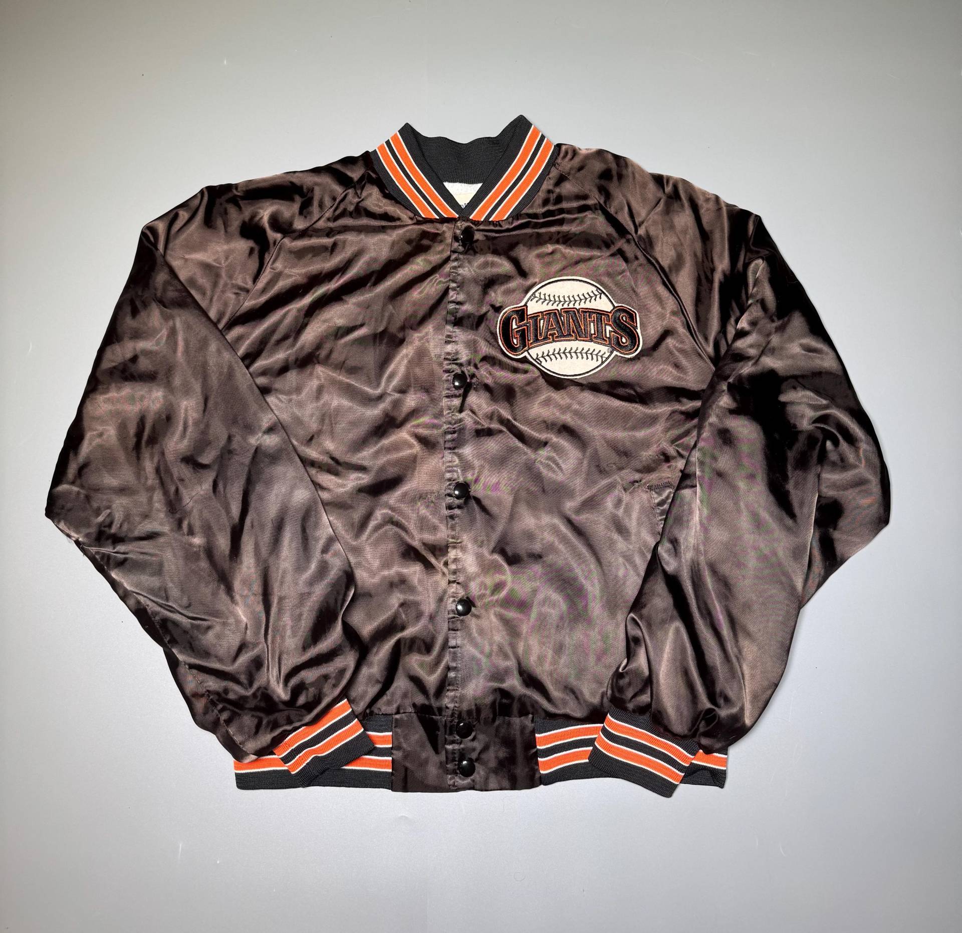 Chalk Line Jacke Vintage San Francisco Giants Tony Gwynn Mlb Varsity Satin Bomber Baseball 90S Made in Usa Größe M von VintageJamCZ
