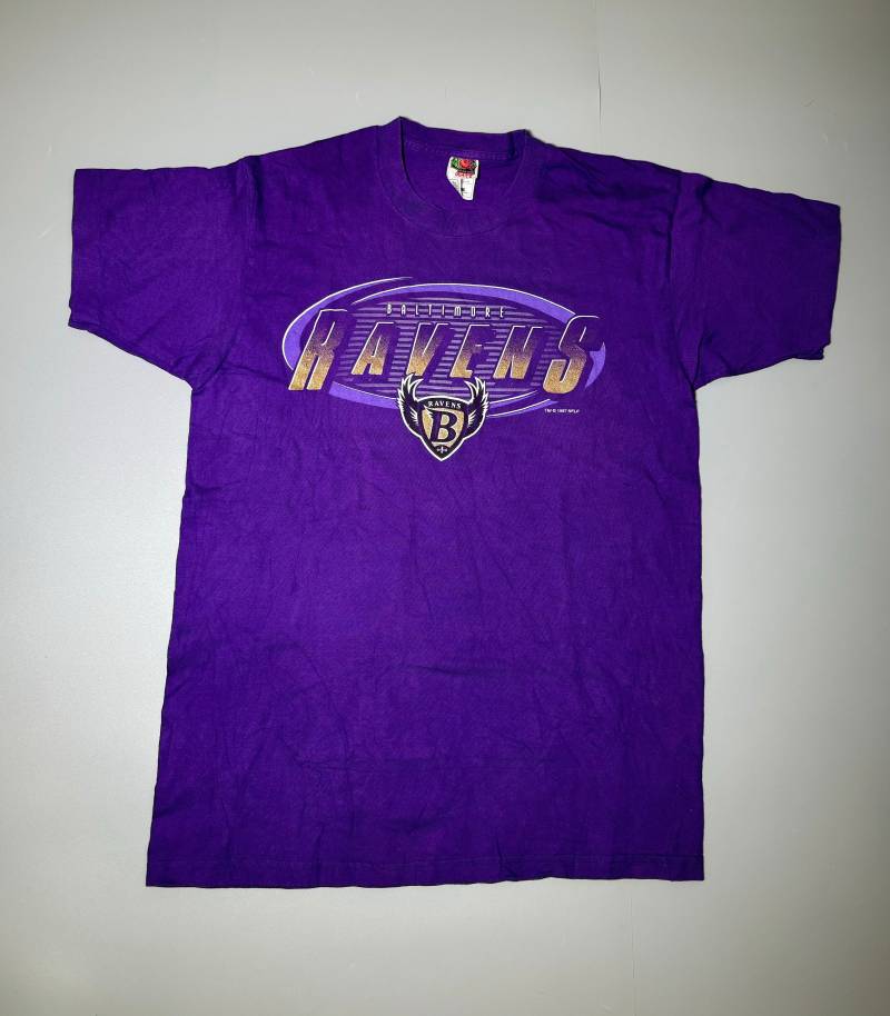 Fruit Of The Loom T-Shirt Baltimore Ravens 1997 Nfl 90S Single Stitch Vintage Football Made in Usa Gr. L Fruit Of The Loom T-Shirt Baltimore Ravens 1997 Nfl 90S Single Stitch Vintage Football Made in Usa Gr. L von VintageJamCZ