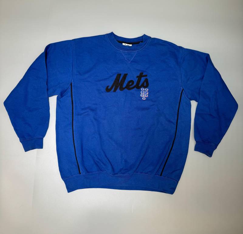 Lee Sport Sweatshirt New York Mets Lindor Alonso Crewneck Mlb Vintage 90Er Jahre Baseball Blau Gr. L Lee Sport Sweatshirt New York Mets Lindor Alonso Crewneck Mlb Vintage 90Er Jahre Baseball Blau Gr. L von VintageJamCZ