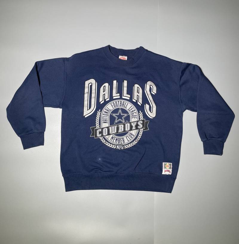 Nutmeg Mills Dallas Cowboys Vintage Sweatshirt Rundhalsausschnitt Made in Usa Nfl Football Gr. L Nutmeg Mills Dallas Cowboys Vintage Sweatshirt Rundhalsausschnitt Made in Usa Nfl Football Gr. L von VintageJamCZ
