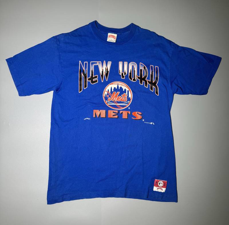 Nutmeg Mills Tshirt New York Mets Vintage Mlb 90S Single Stitch Baseball Size 34 Nutmeg Mills Tshirt New York Mets Vintage Mlb 90S Single Stitch Baseball Size 34 von VintageJamCZ