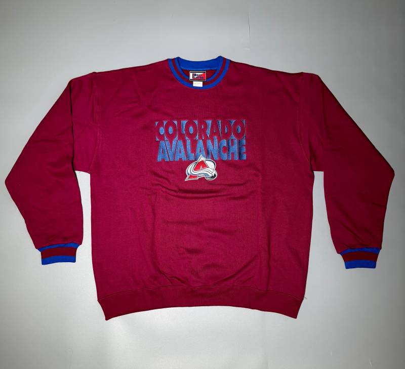 Pro Player Sweatshirt Crewneck Colorado Avalanche Nhl 90Er Jahre Forsberg Nwot Deadstock Rare New Made in Korea Grösse 2xl von VintageJamCZ