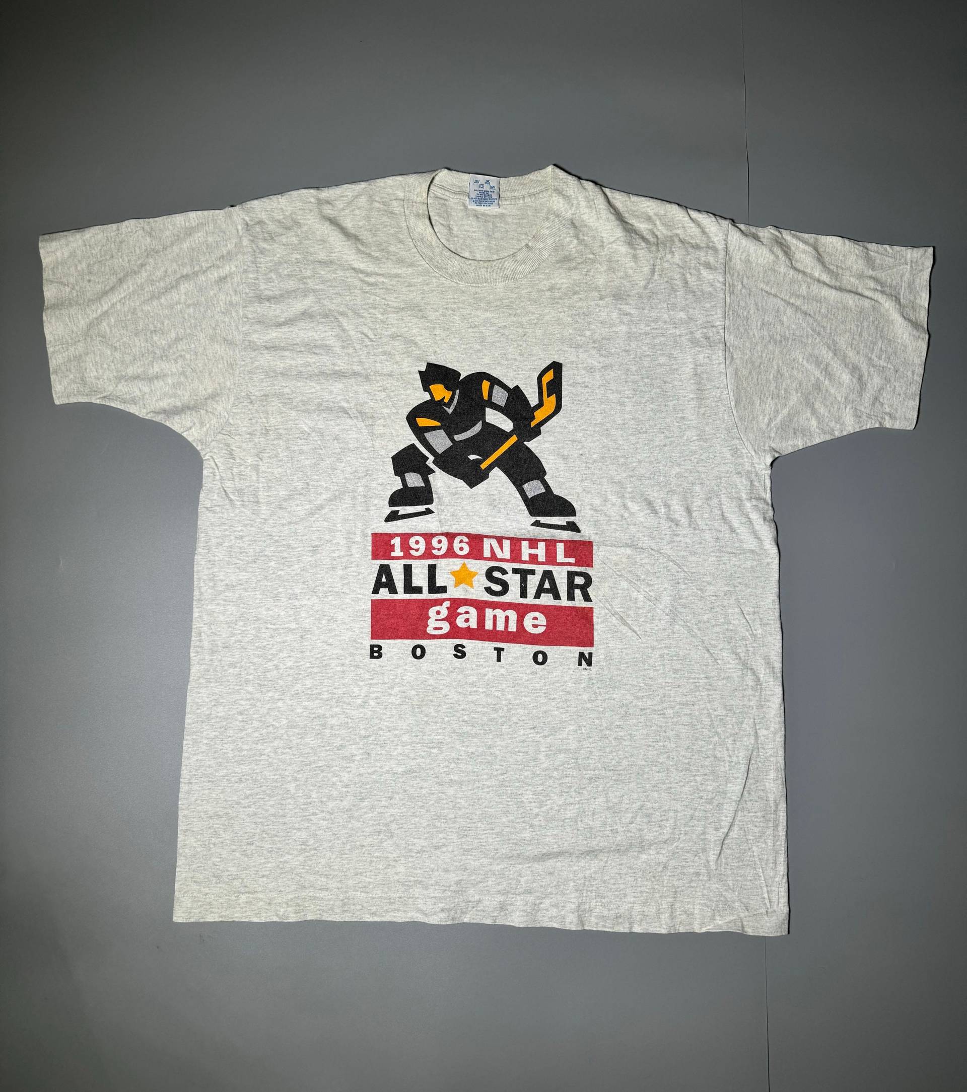 Salem Sportswear T-Shirt Vintage Boston Bruins Nhl All Star Game 1996 Single Stitch Eishockey Made in Usa Sz Xl von VintageJamCZ
