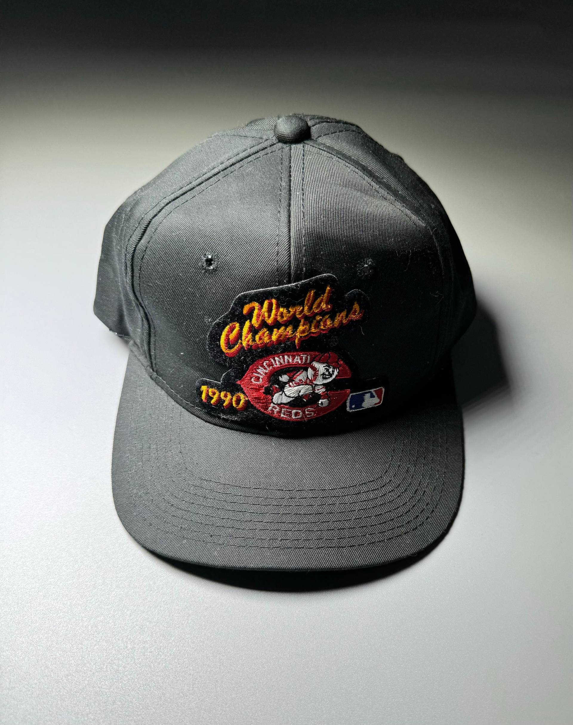 Sports Specialties Snapback Cap Mlb Vintage Cincinnati Reds Weltmeister 1990 The Twill Baseball 90Er Jahre von VintageJamCZ