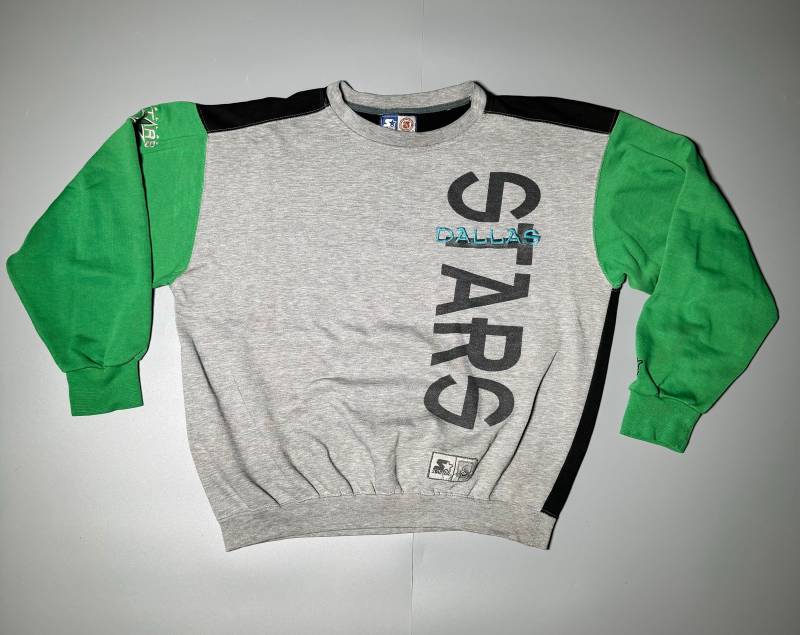 Starter Dallas Sweatshirt Stars Vintage Crewneck 90S Made in Korea Nhl Eishockey Gr. Xl Starter Dallas Sweatshirt Stars Vintage Crewneck 90S Made in Korea Nhl Eishockey Gr. Xl von VintageJamCZ