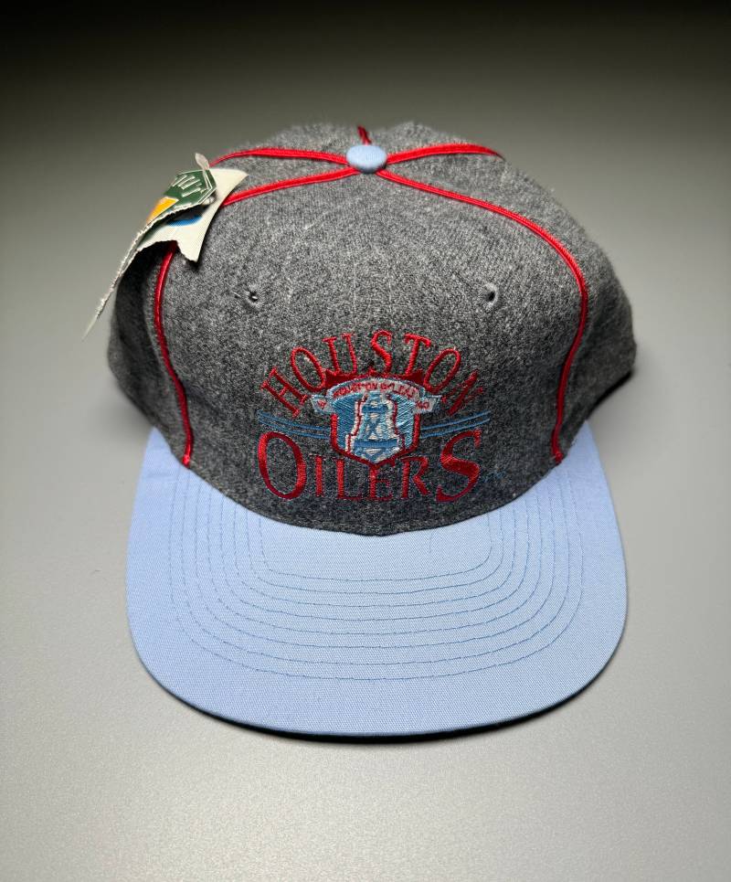 The Game Hat Houston Oilers Vintage Snapback Wollmütze 90Er Nfl Football Rare Deadstock Nmit Etikett The Game Hat Houston Oilers Vintage Snapback Wollmütze 90Er Nfl Football Rare Deadstock Nmit Etikett von VintageJamCZ