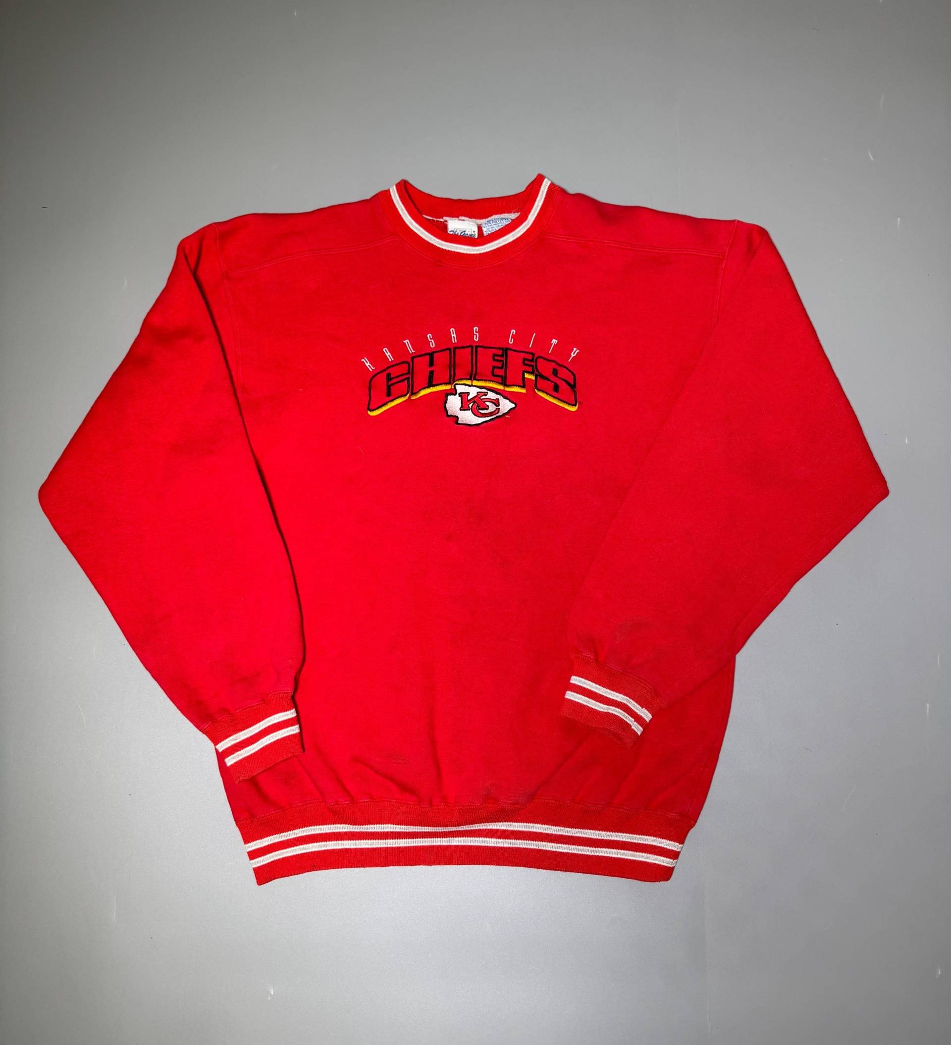 The Game Sweatshirt Crewneck Kansas City Chiefs Nfl Super Bowl Football Selten Authentisch Grösse M von VintageJamCZ